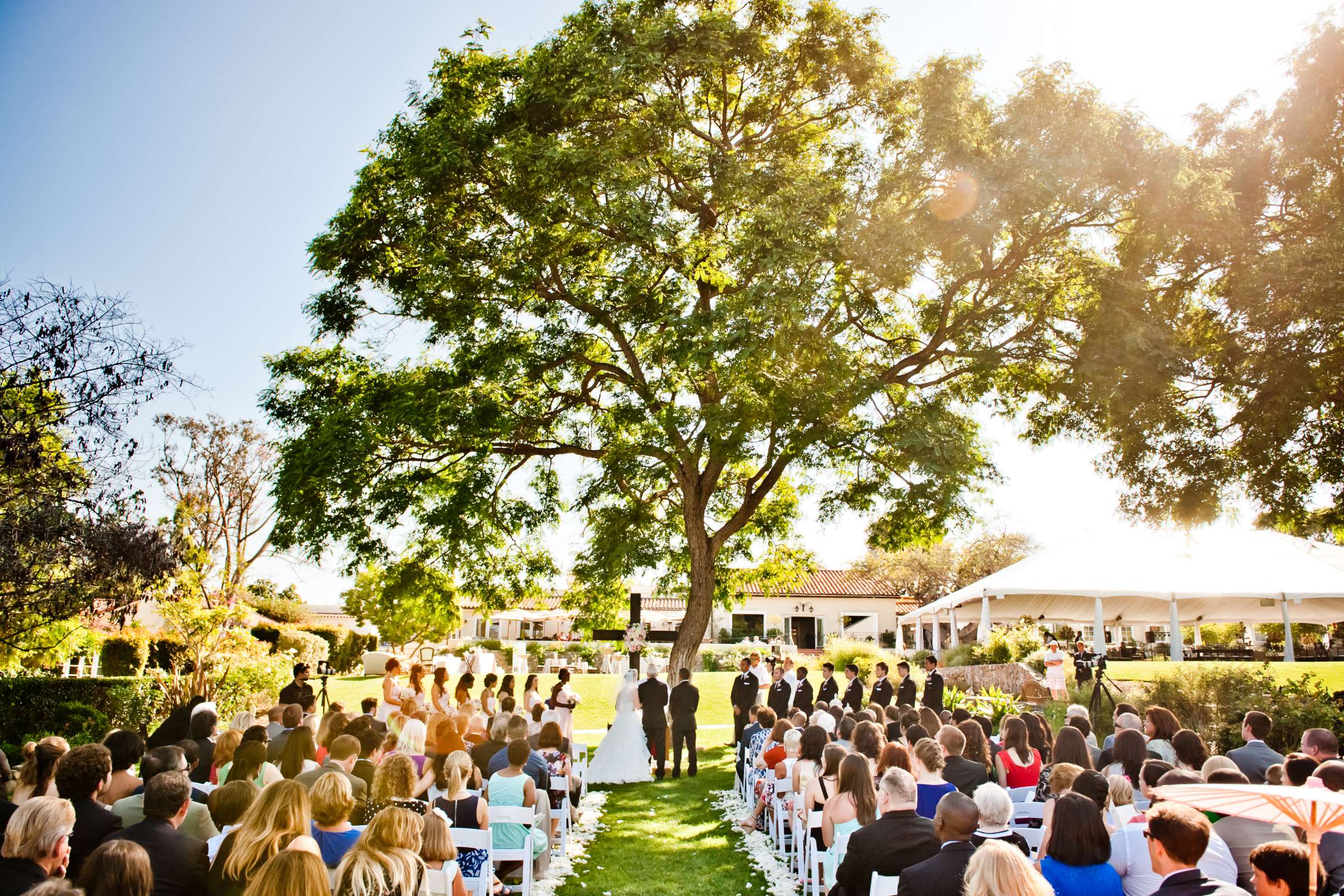 The Inn at Rancho Santa Fe Wedding coordinated by CZ Events, Michelle and Hyatt Wedding Photo #10 by True Photography