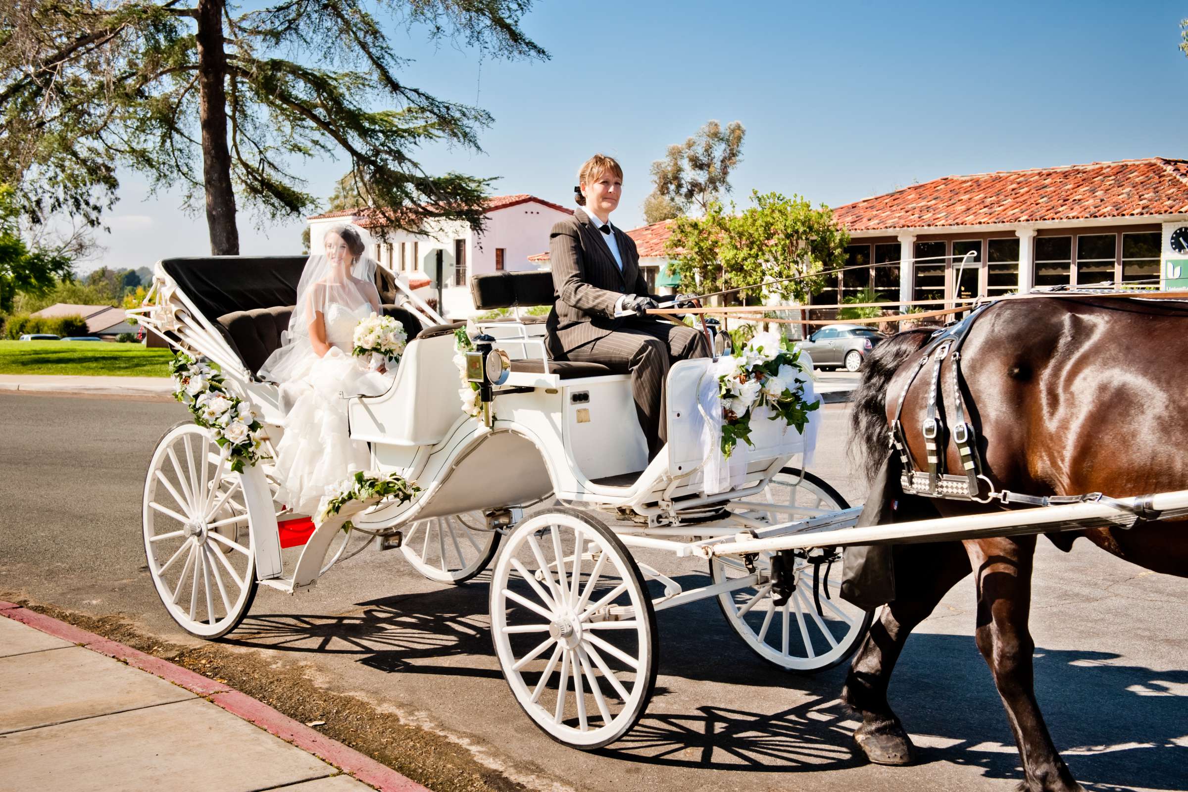 The Inn at Rancho Santa Fe Wedding coordinated by CZ Events, Michelle and Hyatt Wedding Photo #30 by True Photography