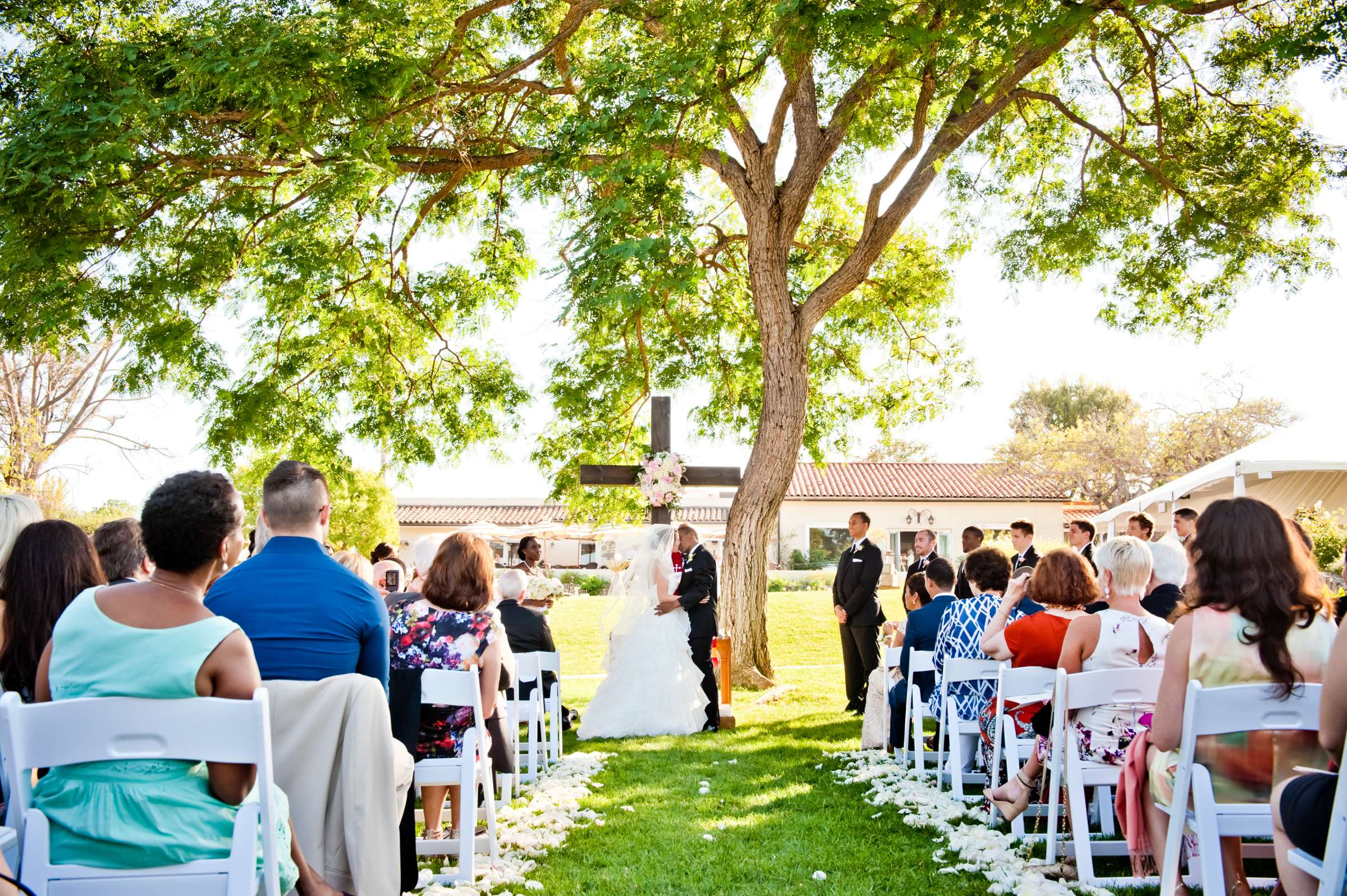 The Inn at Rancho Santa Fe Wedding coordinated by CZ Events, Michelle and Hyatt Wedding Photo #36 by True Photography