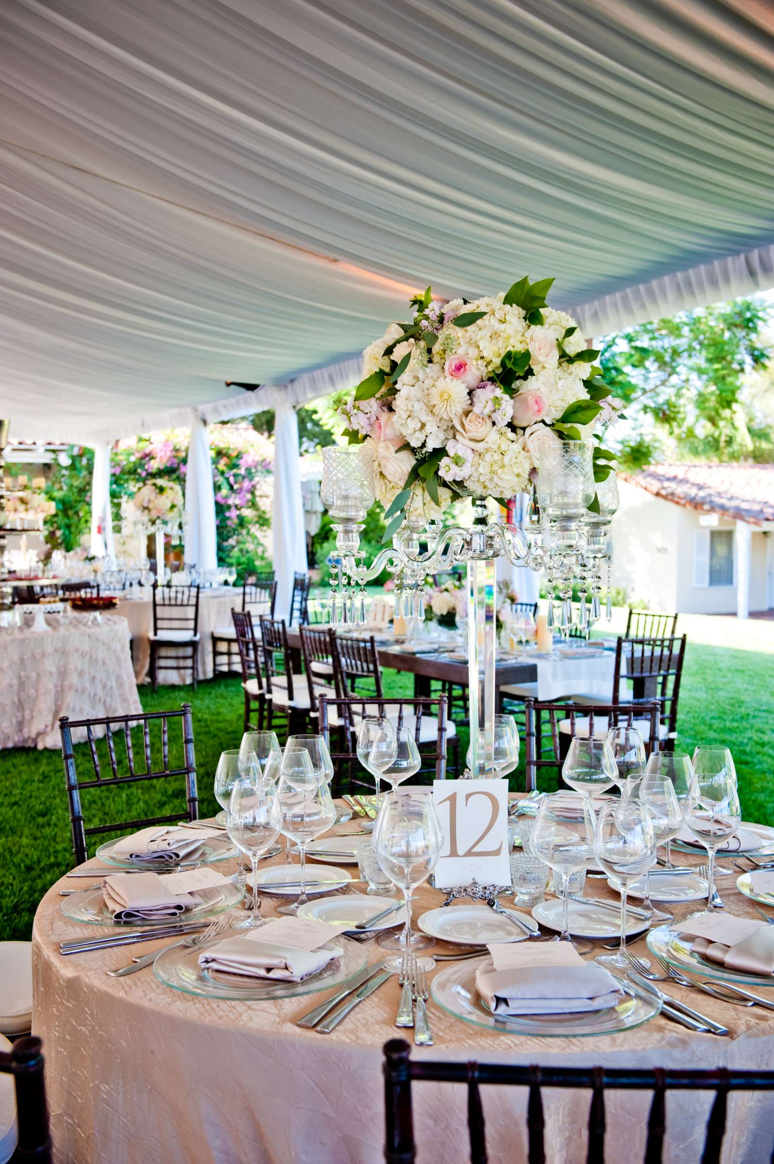 The Inn at Rancho Santa Fe Wedding coordinated by CZ Events, Michelle and Hyatt Wedding Photo #97 by True Photography