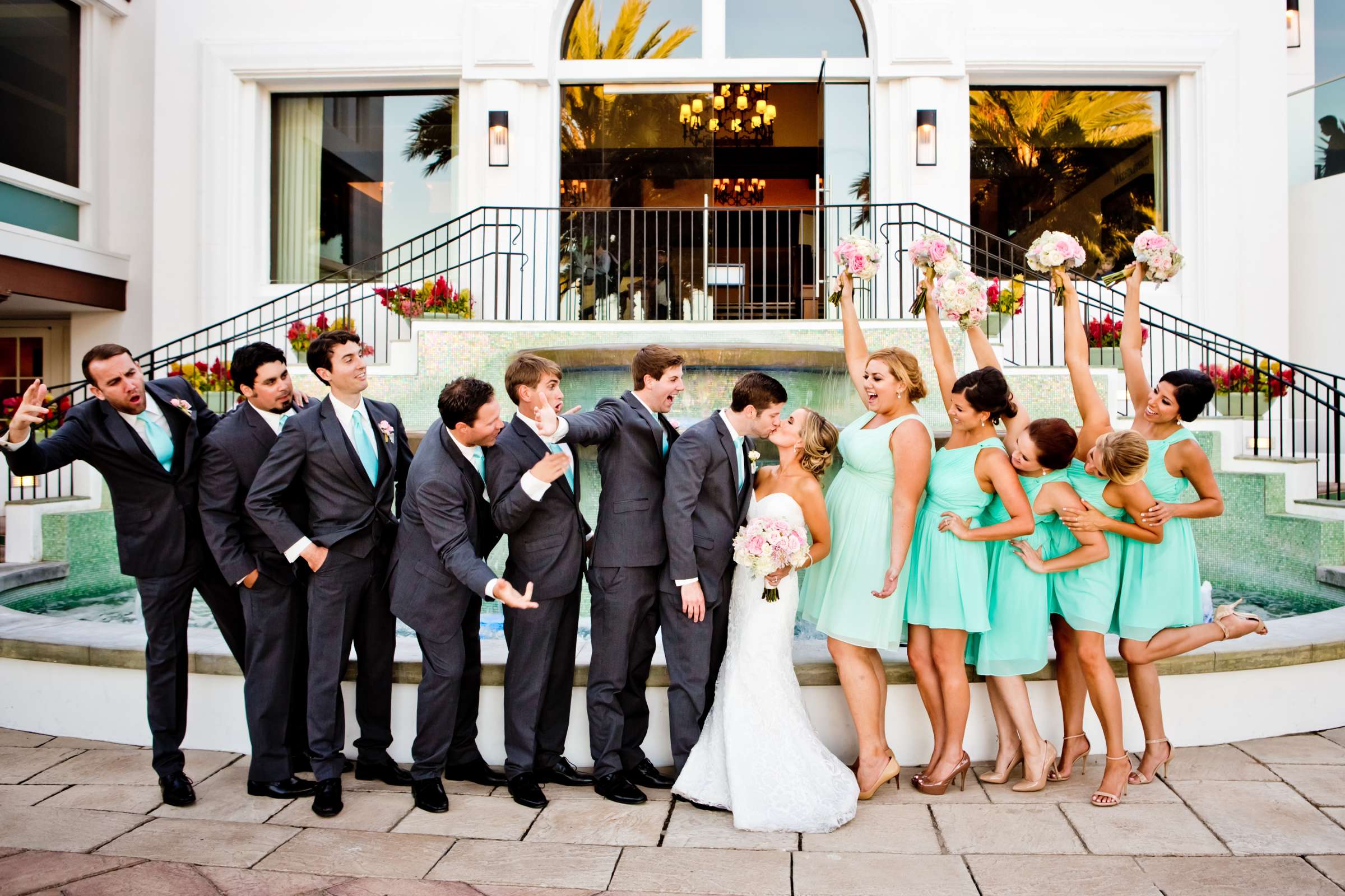 Omni La Costa Resort & Spa Wedding coordinated by A Diamond Celebration, Merlot and Joe Wedding Photo #44 by True Photography