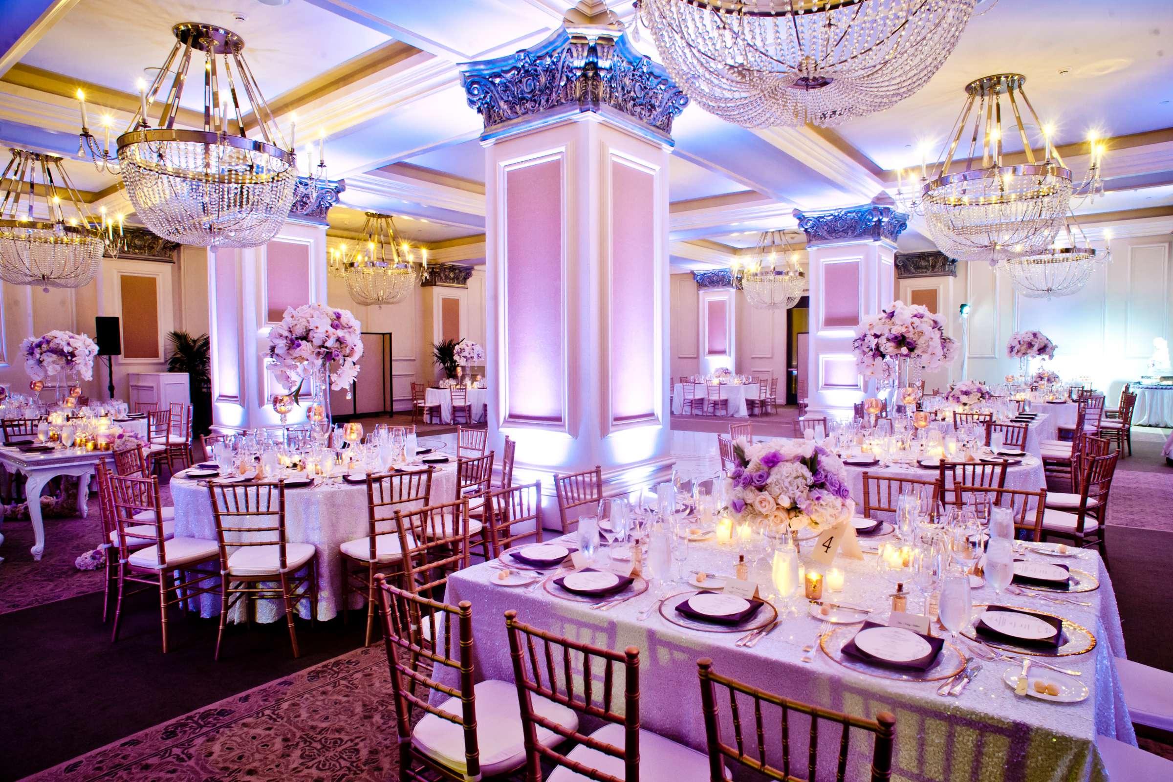 Table Shots at US Grant Wedding coordinated by Couture Events, Sherry and Milas Wedding Photo #51 by True Photography
