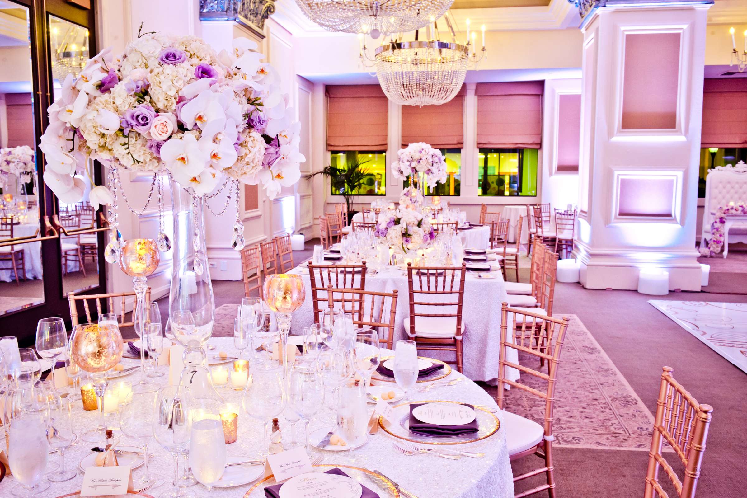 Table Shots at US Grant Wedding coordinated by Couture Events, Sherry and Milas Wedding Photo #106 by True Photography