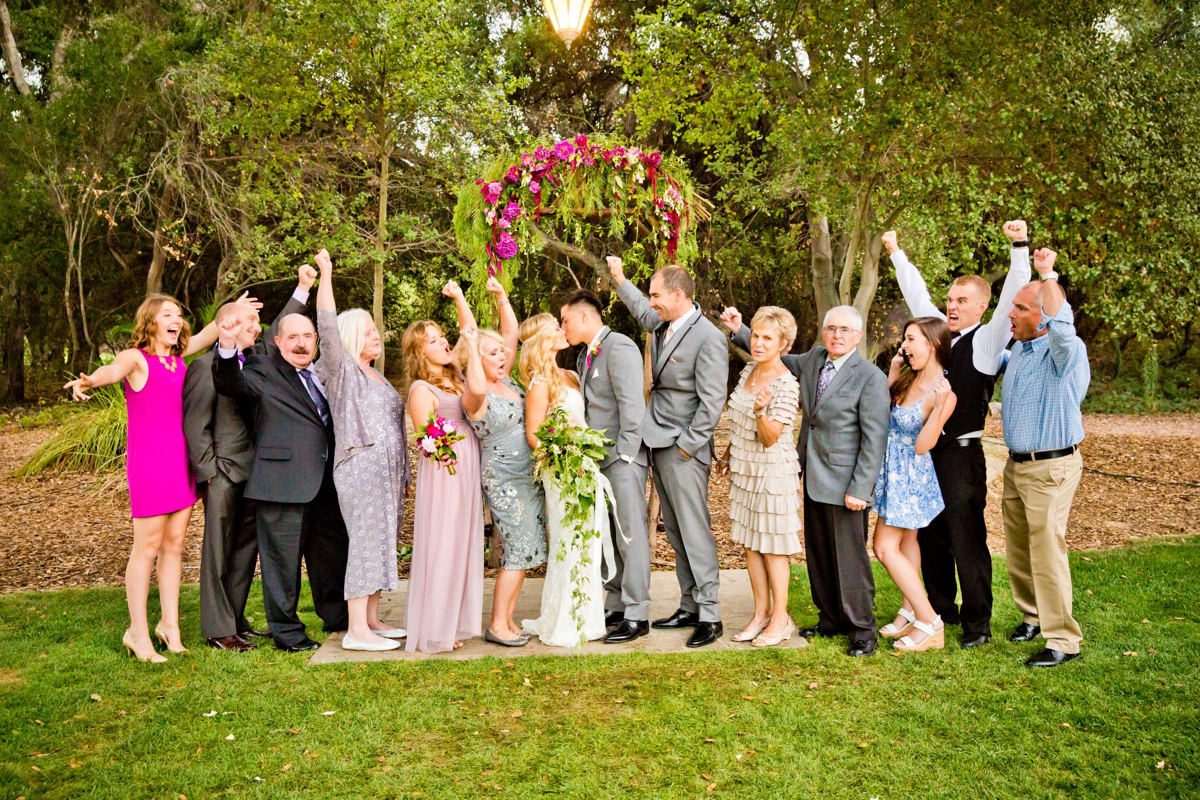 Group Photos at Temecula Creek Inn Wedding coordinated by LexxEvents, Mariah and Phillip Wedding Photo #40 by True Photography
