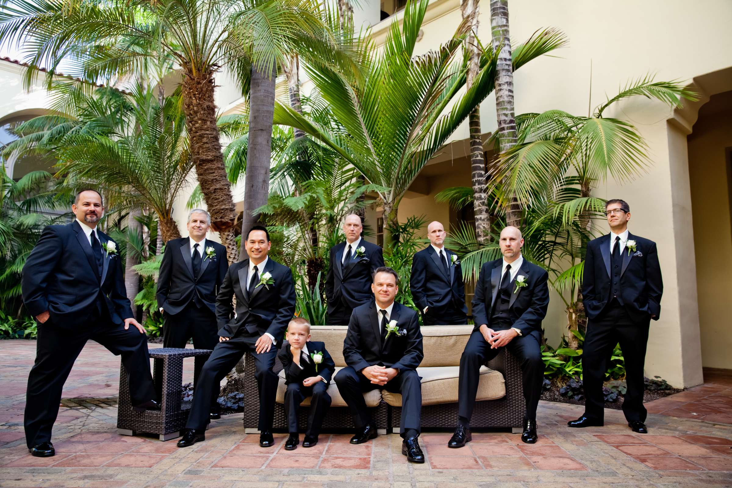 Groomsmen at Ritz Carlton-Laguna Niguel Wedding coordinated by Ciao Bella Events and Weddings, Laura and Steve Wedding Photo #136604 by True Photography