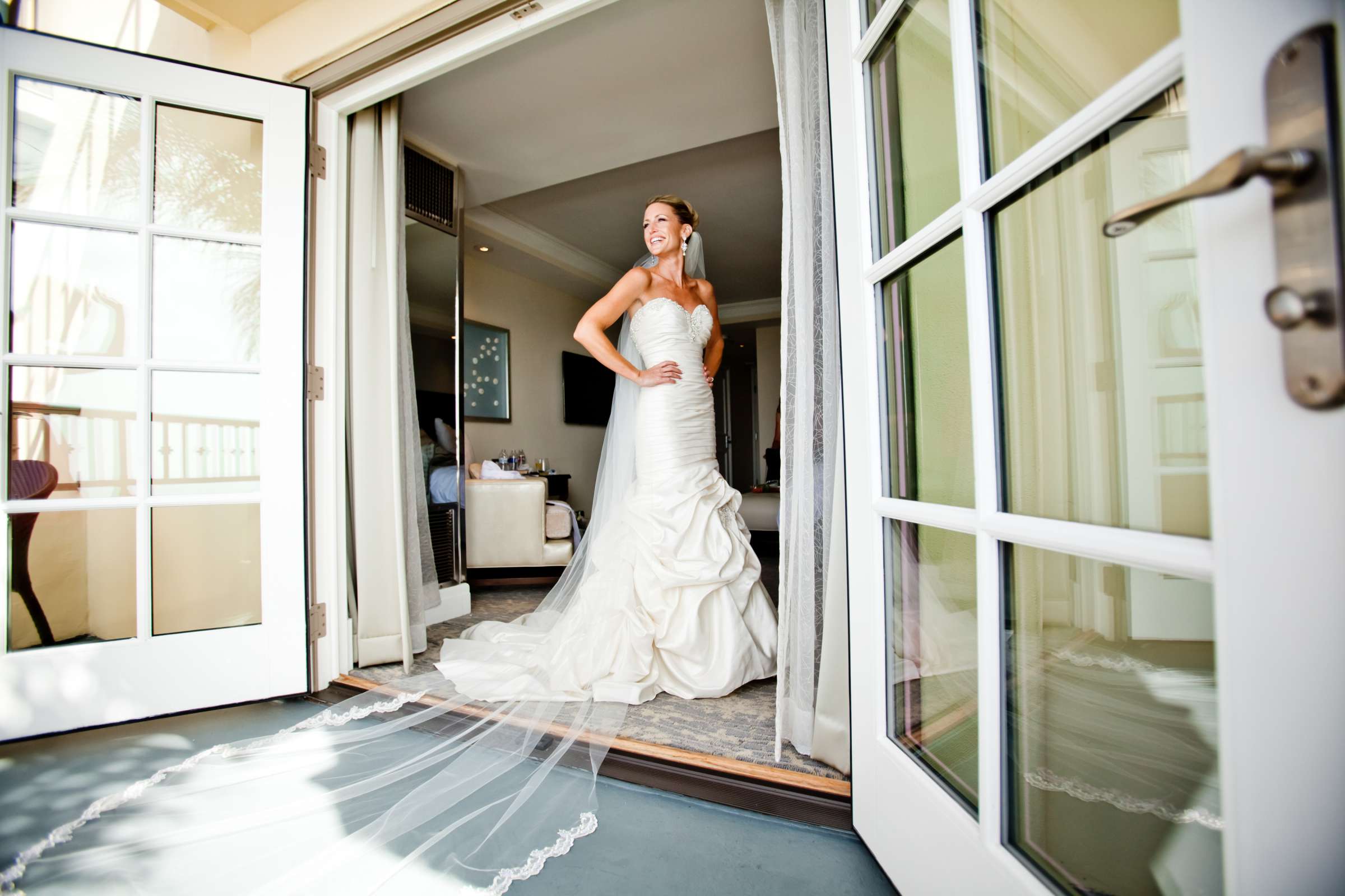 Bride at Ritz Carlton-Laguna Niguel Wedding coordinated by Ciao Bella Events and Weddings, Laura and Steve Wedding Photo #136613 by True Photography