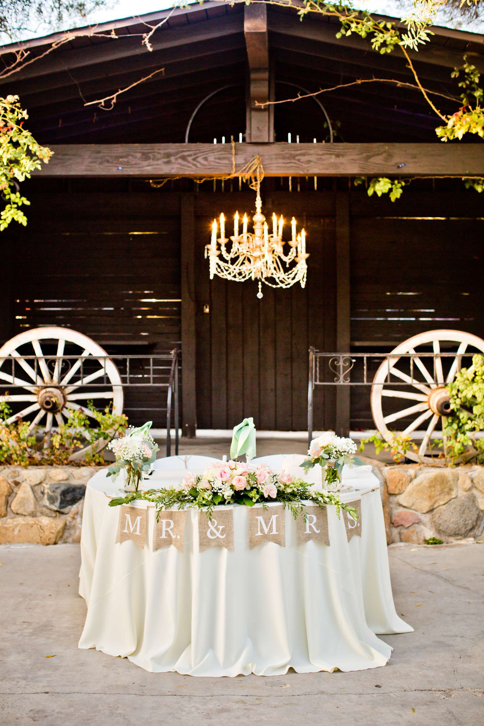 Table Shots at Bernardo Winery Wedding coordinated by Lavish Weddings, Michelle and Richard Wedding Photo #137003 by True Photography