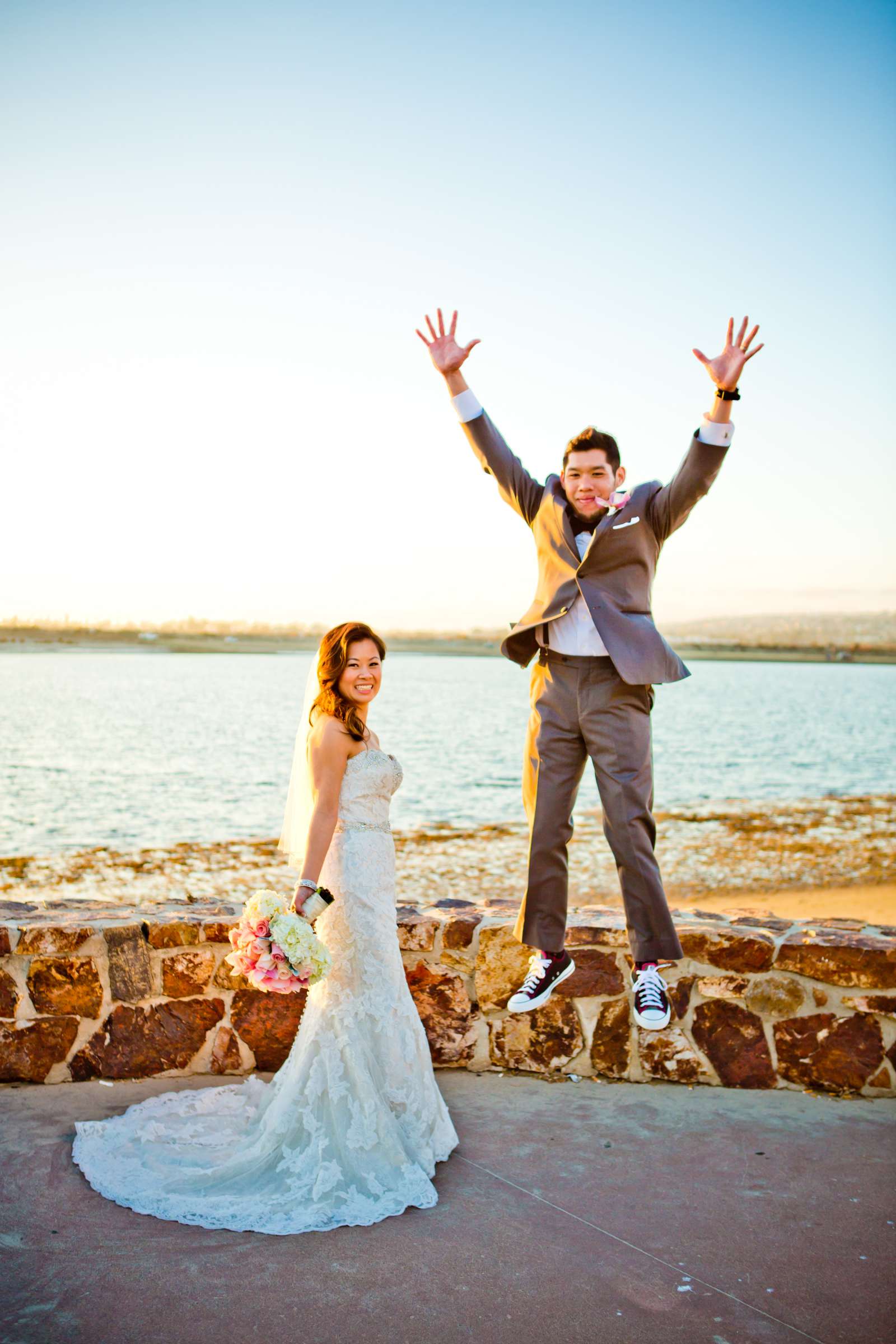 Beach at San Diego Mission Bay Resort Wedding coordinated by Lavish Weddings, Maggie and Michael Wedding Photo #138689 by True Photography
