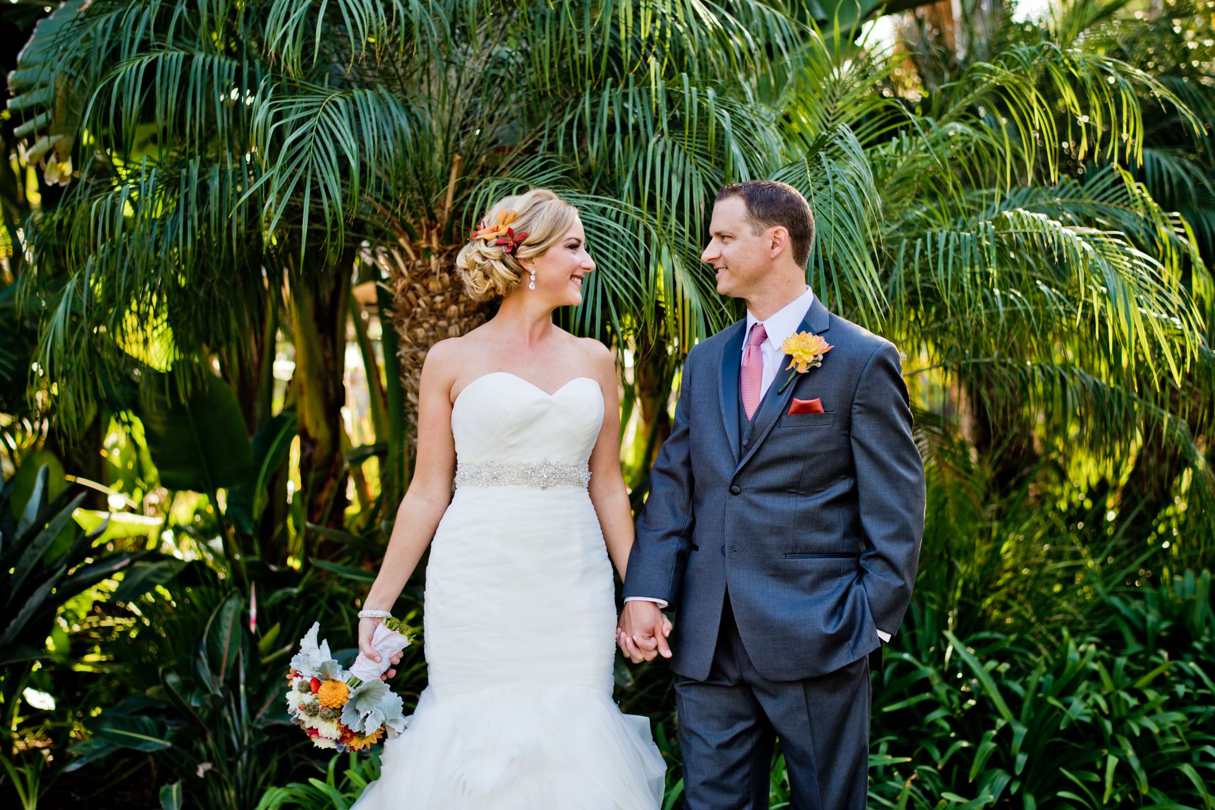 Tropical at The Dana on Mission Bay Wedding coordinated by I Do Weddings, Heather and James Wedding Photo #3 by True Photography