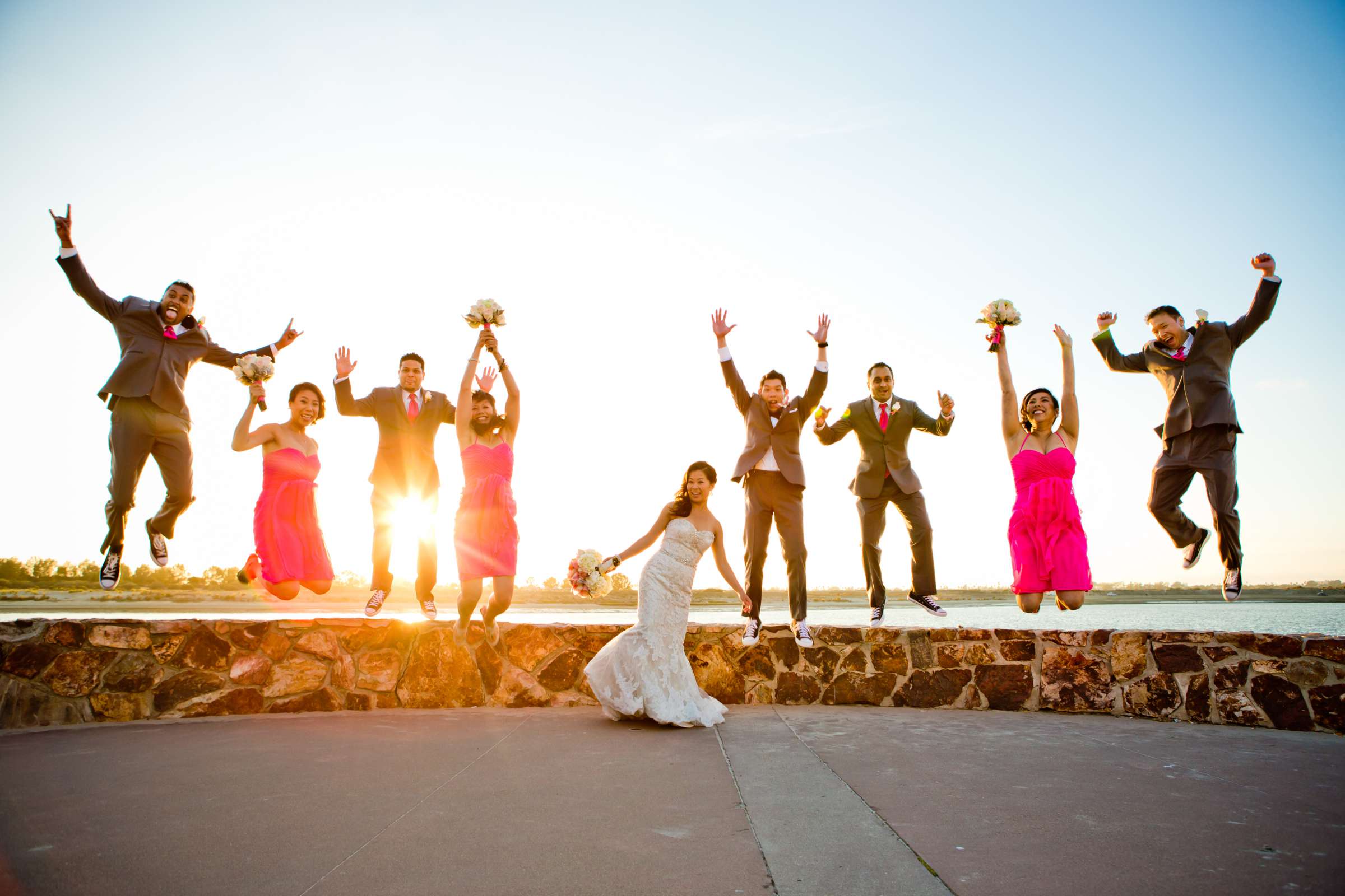 Bridal Party at San Diego Mission Bay Resort Wedding coordinated by Lavish Weddings, Maggie and Michael Wedding Photo #138729 by True Photography