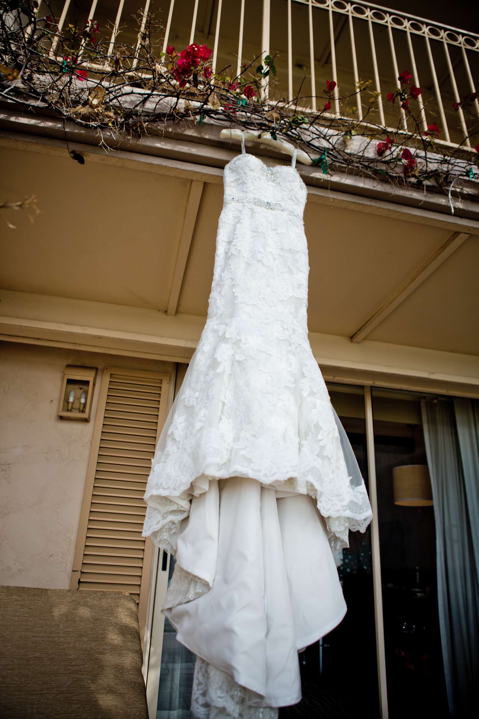 Wedding Dress at San Diego Mission Bay Resort Wedding coordinated by Lavish Weddings, Maggie and Michael Wedding Photo #138731 by True Photography