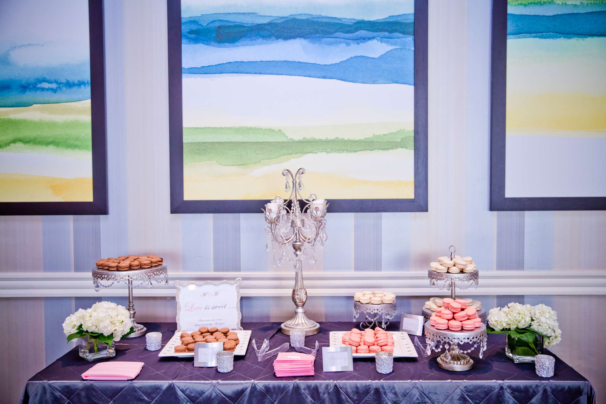 Dessert Table at San Diego Mission Bay Resort Wedding coordinated by Lavish Weddings, Maggie and Michael Wedding Photo #138926 by True Photography