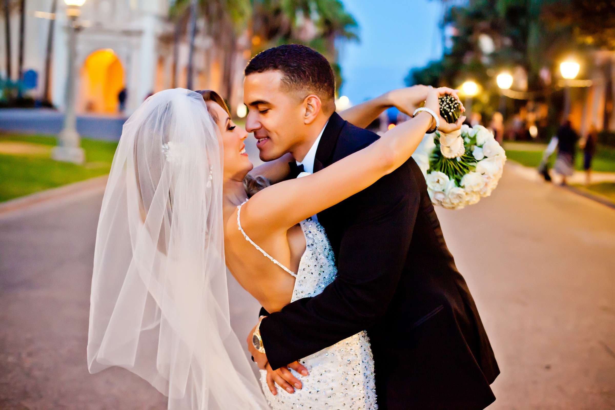 San Diego Central Library Wedding, Camille and JuanCarlos Wedding Photo #13 by True Photography