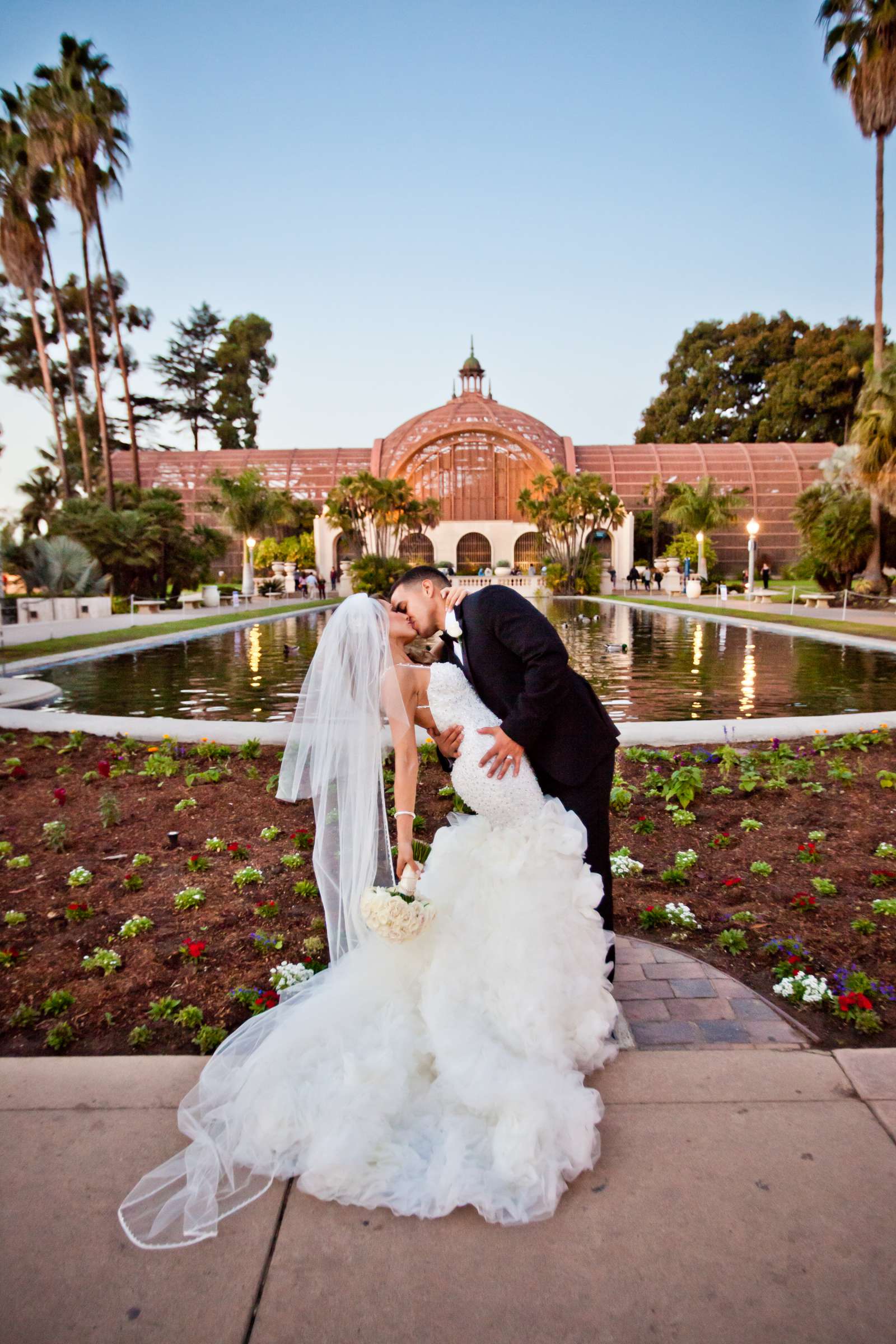 San Diego Central Library Wedding, Camille and JuanCarlos Wedding Photo #15 by True Photography
