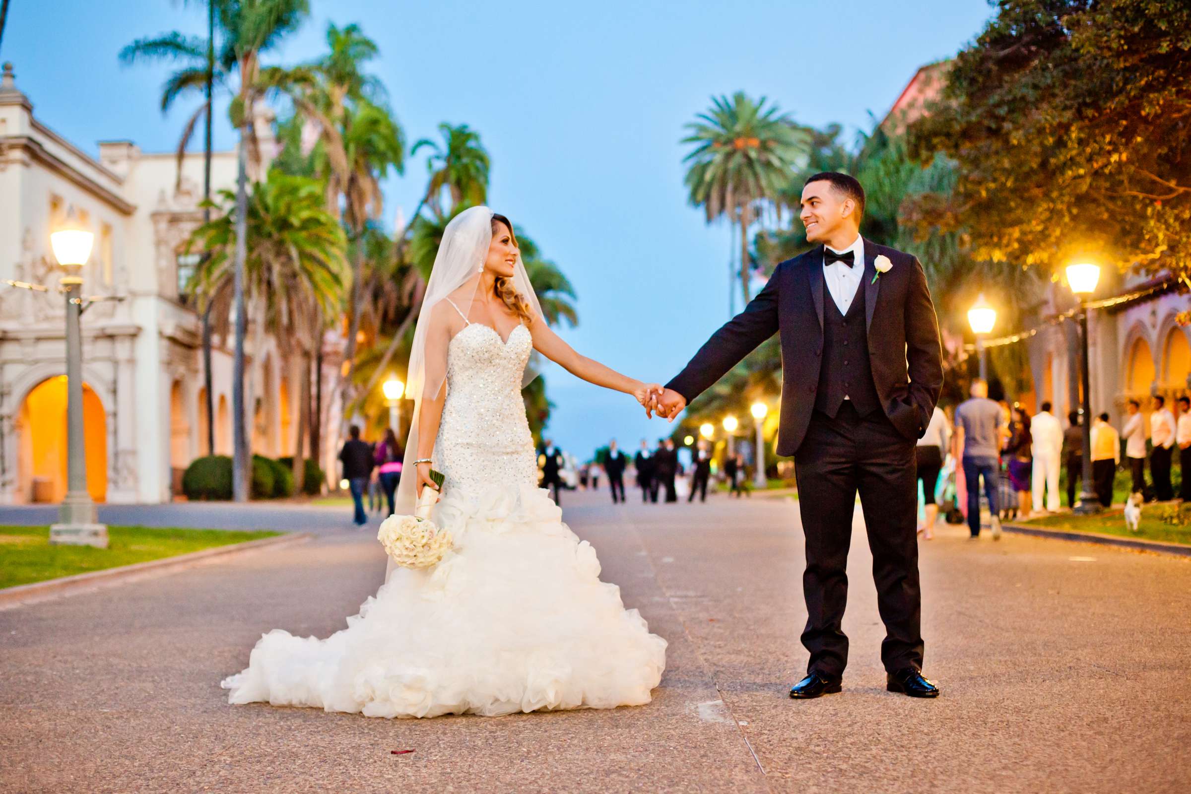 San Diego Central Library Wedding, Camille and JuanCarlos Wedding Photo #16 by True Photography