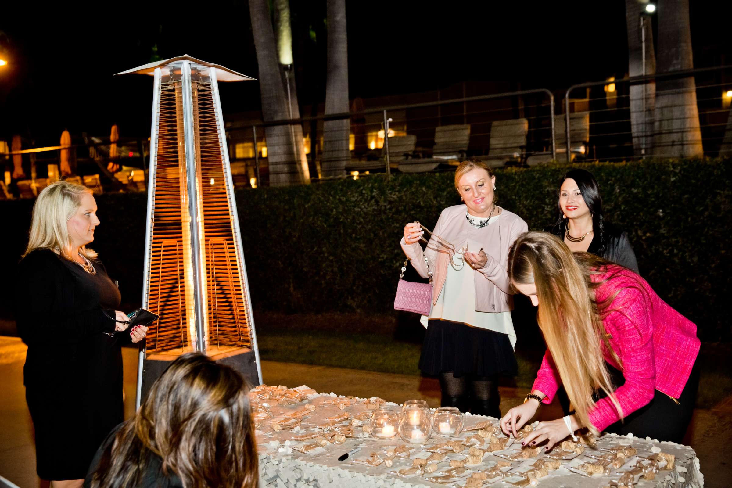 Coronado Island Marriott Resort & Spa Wedding, Champagne and Chandeliers Wedding Photo #59 by True Photography