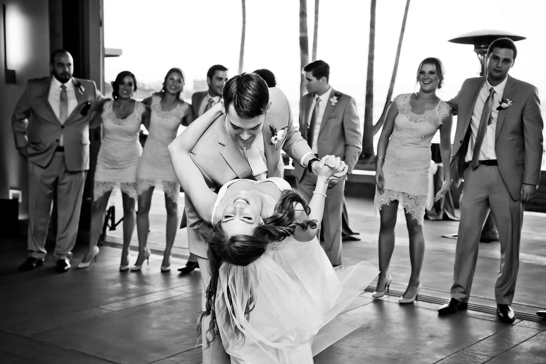 First Dance at Scripps Seaside Forum Wedding coordinated by Diane Christine Events, Jacqueline and Ross Wedding Photo #142346 by True Photography