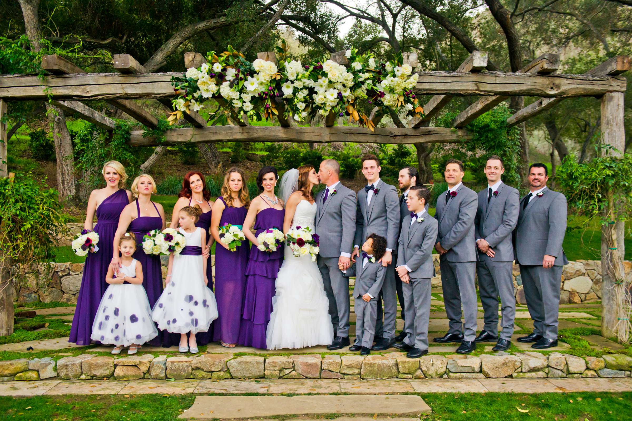 Vista Valley Country Club Wedding coordinated by TRE Media Group, Jennifer and Anthony Wedding Photo #142432 by True Photography