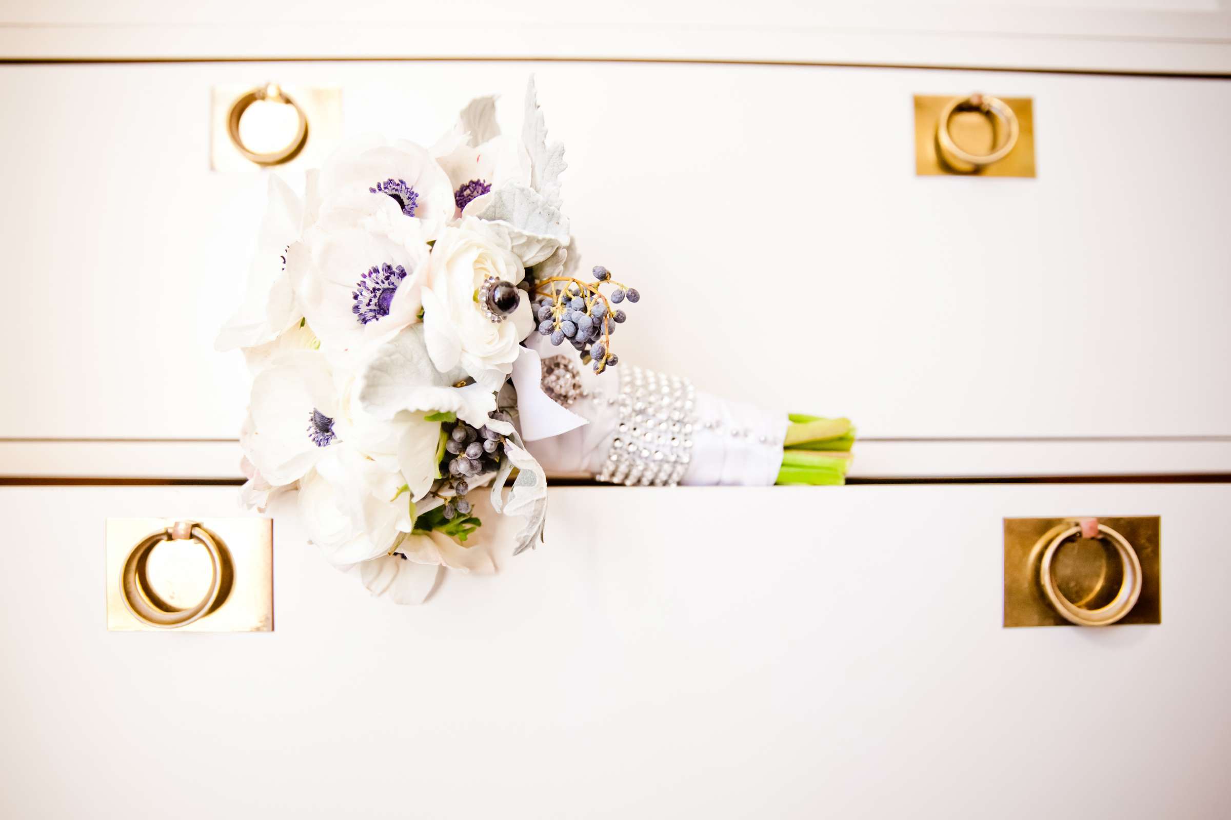 Flowers, Bouquet at El Cortez Wedding coordinated by Holly Kalkin Weddings, Shannon and Elliott Wedding Photo #143040 by True Photography