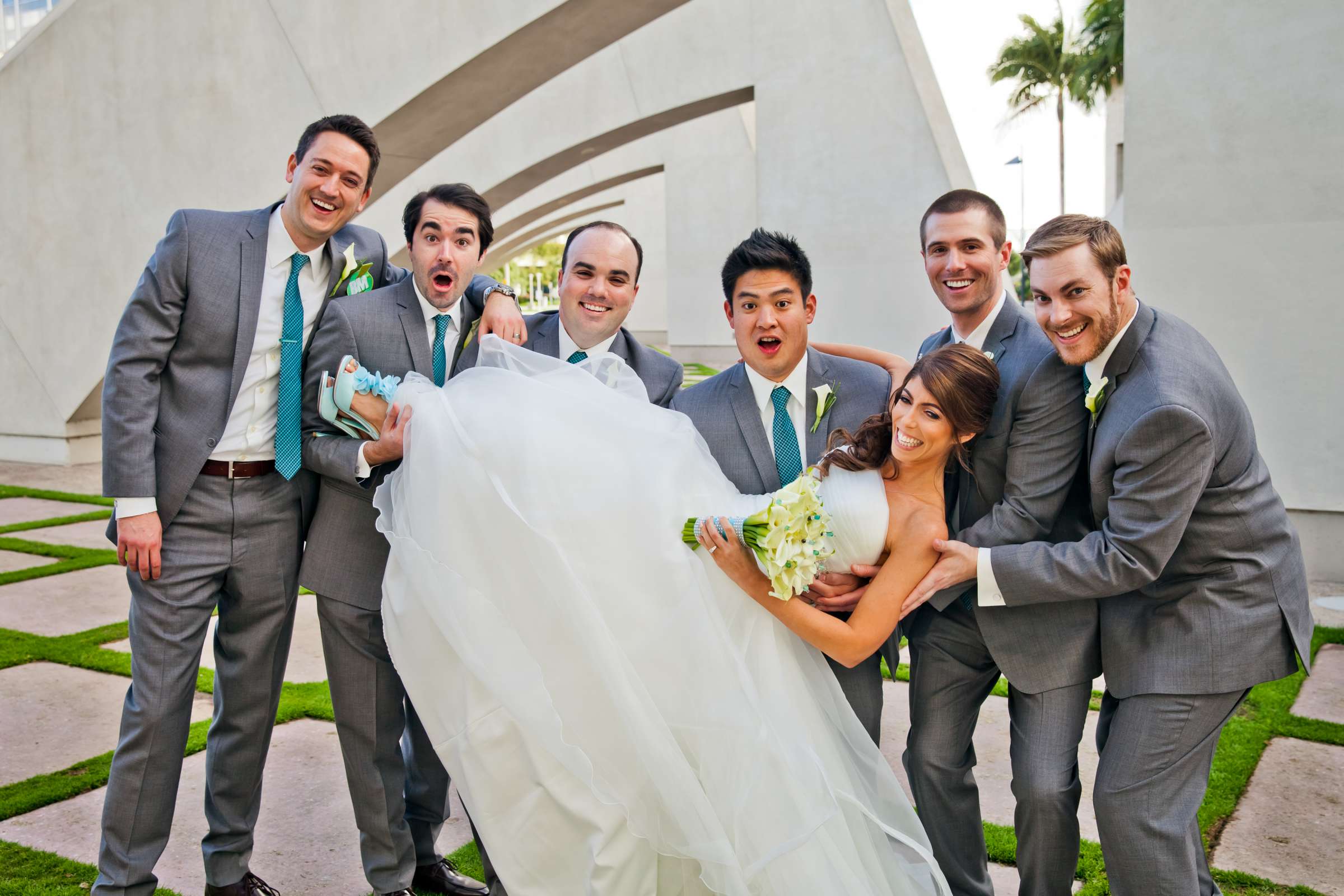 Hilton San Diego Bayfront Wedding coordinated by Holly Kalkin Weddings, Lauren and Stephen Wedding Photo #143474 by True Photography