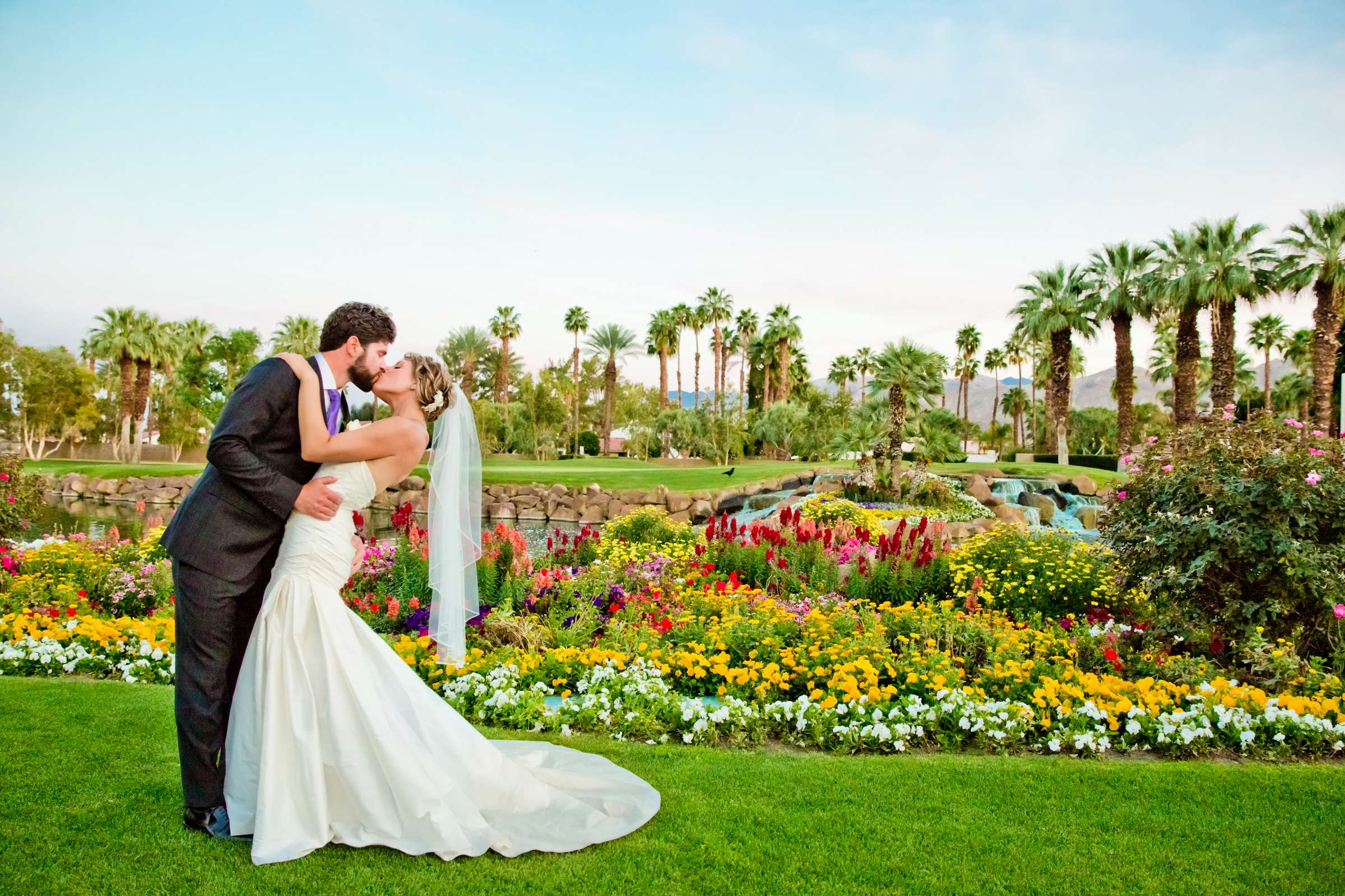 Tamarisk Country Club Wedding coordinated by Social Frog Designs, Charli and Tyler Wedding Photo #2 by True Photography