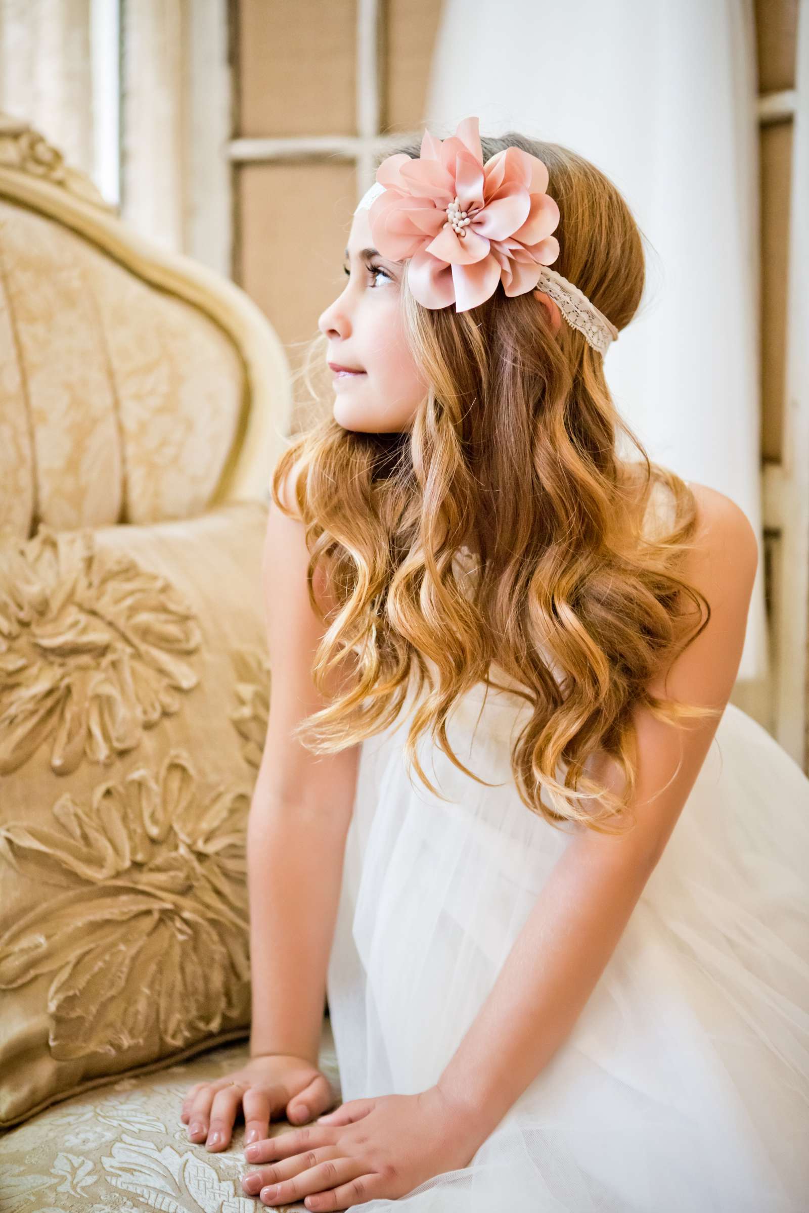 Hair, Flower Girl at Green Gables Wedding Estate Wedding, Gheraldine and Gavin Wedding Photo #25 by True Photography