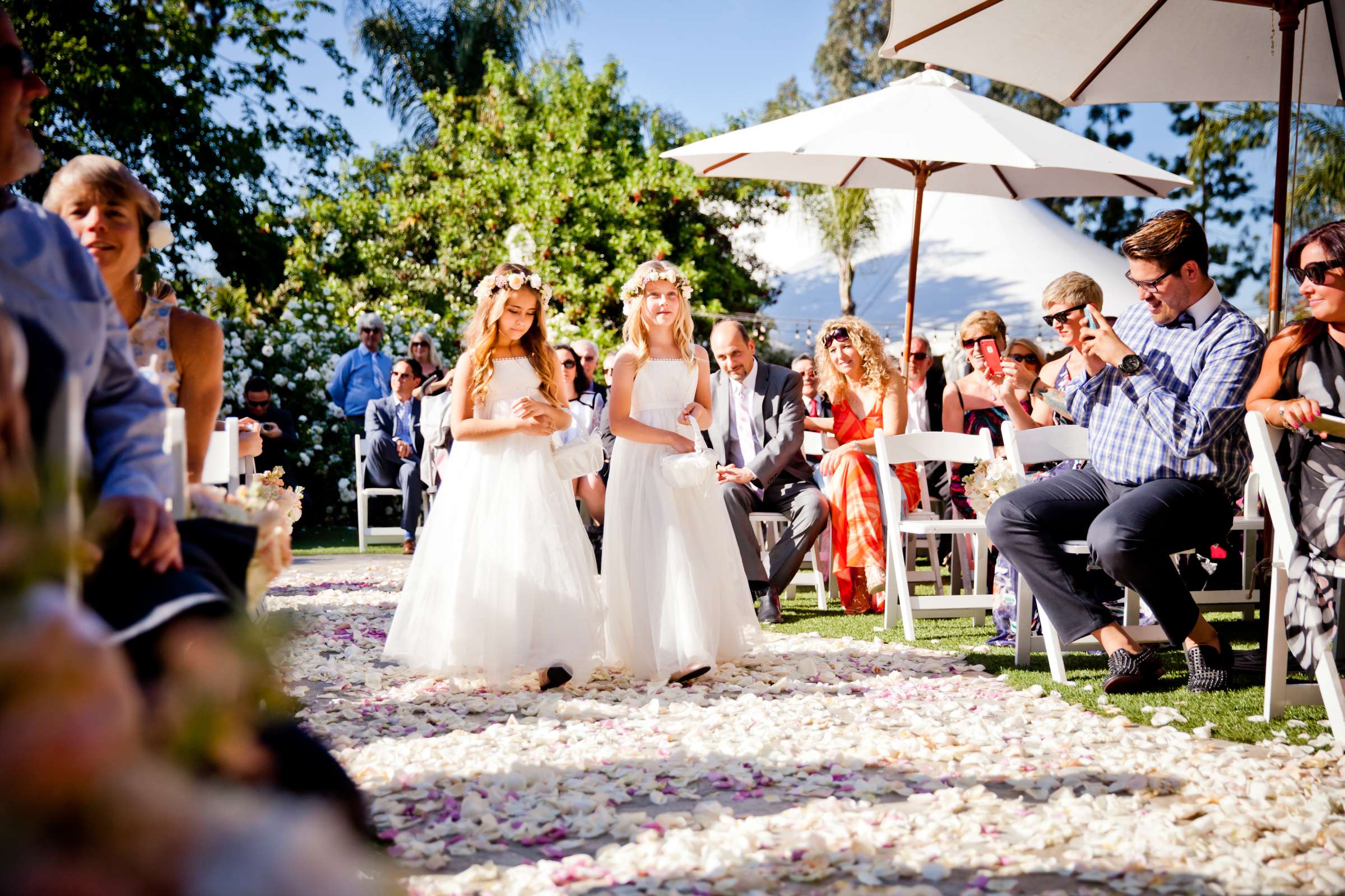 Flower Girl, Ceremony at Green Gables Wedding Estate Wedding, Gheraldine and Gavin Wedding Photo #33 by True Photography