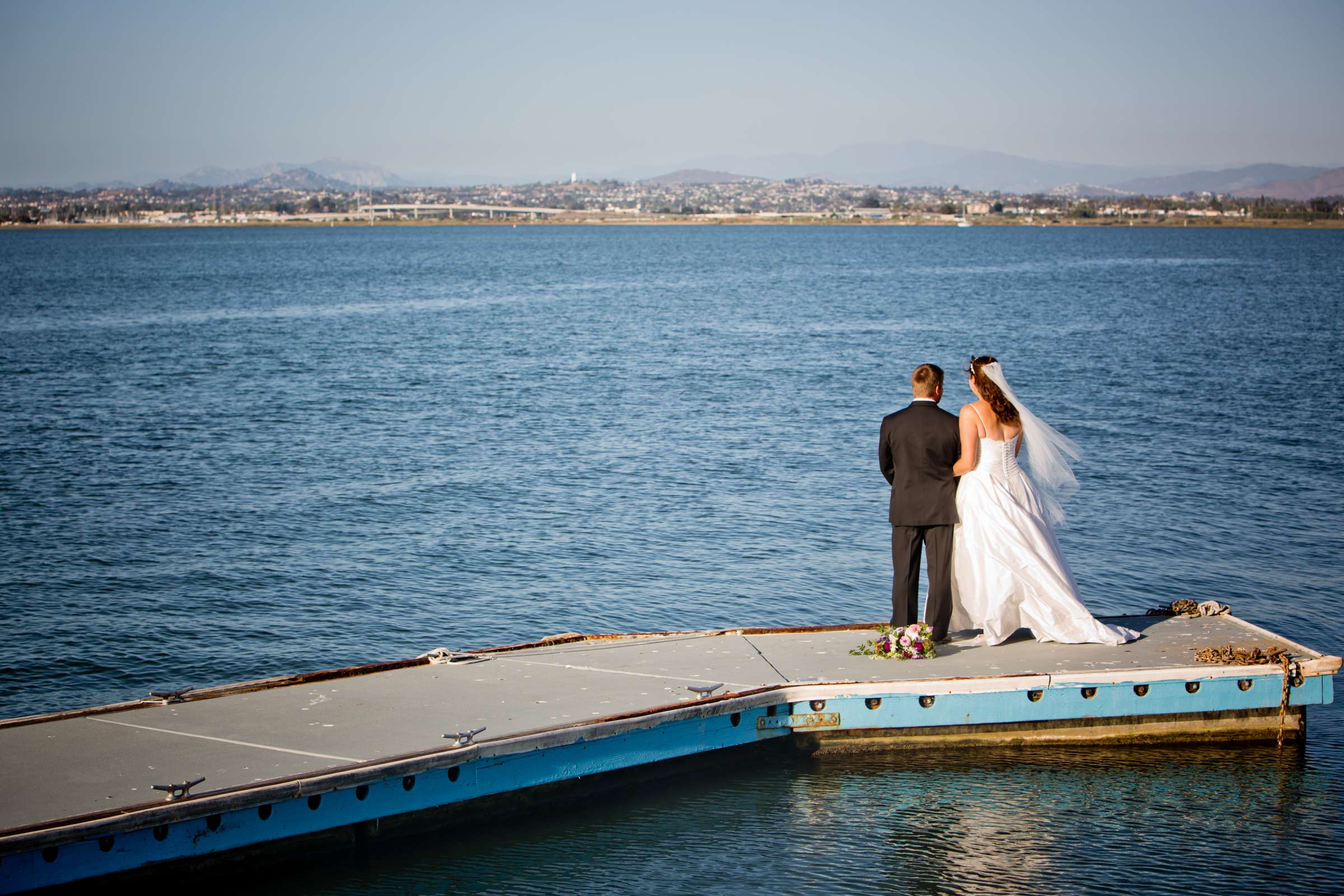 Coronado Cays Yacht Club Wedding coordinated by Creative Affairs Inc, Debra and Justin Wedding Photo #15 by True Photography