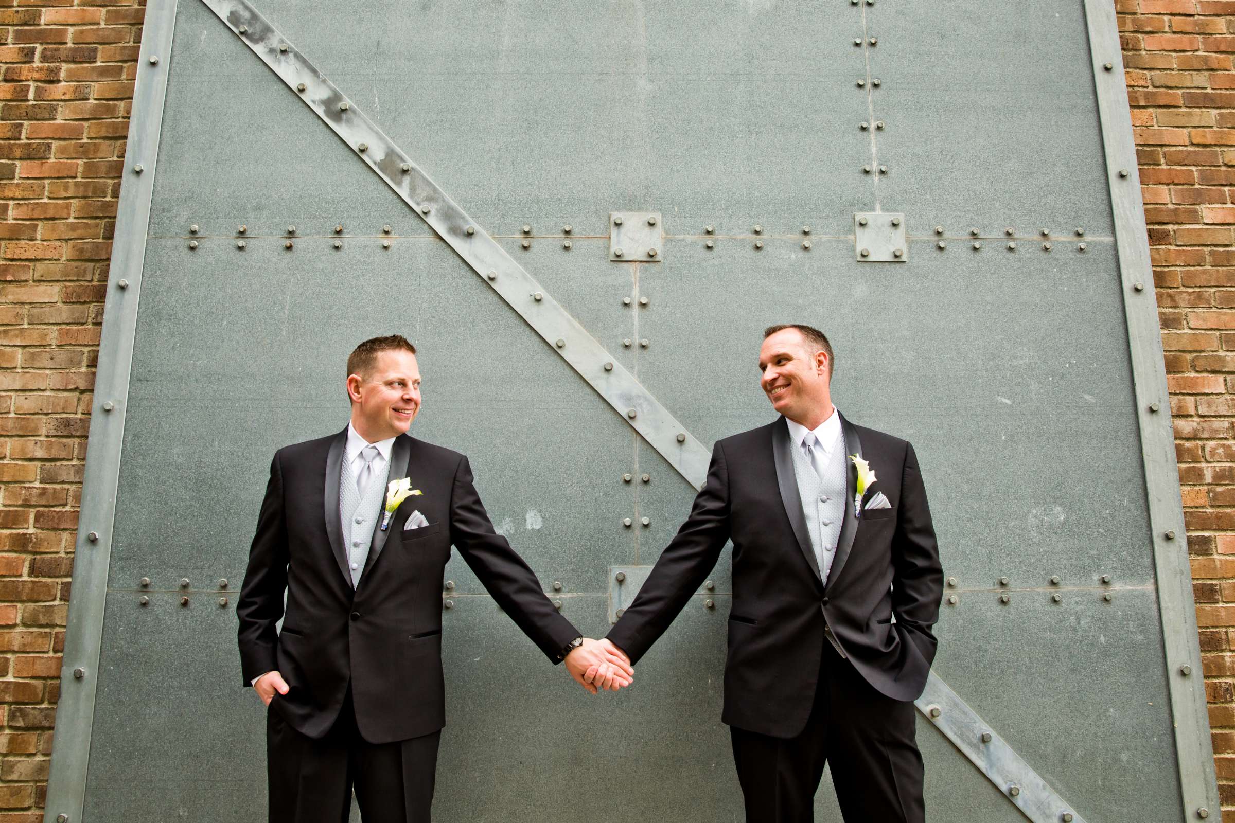 The Ultimate Skybox Wedding, Joshua and Robert Wedding Photo #4 by True Photography