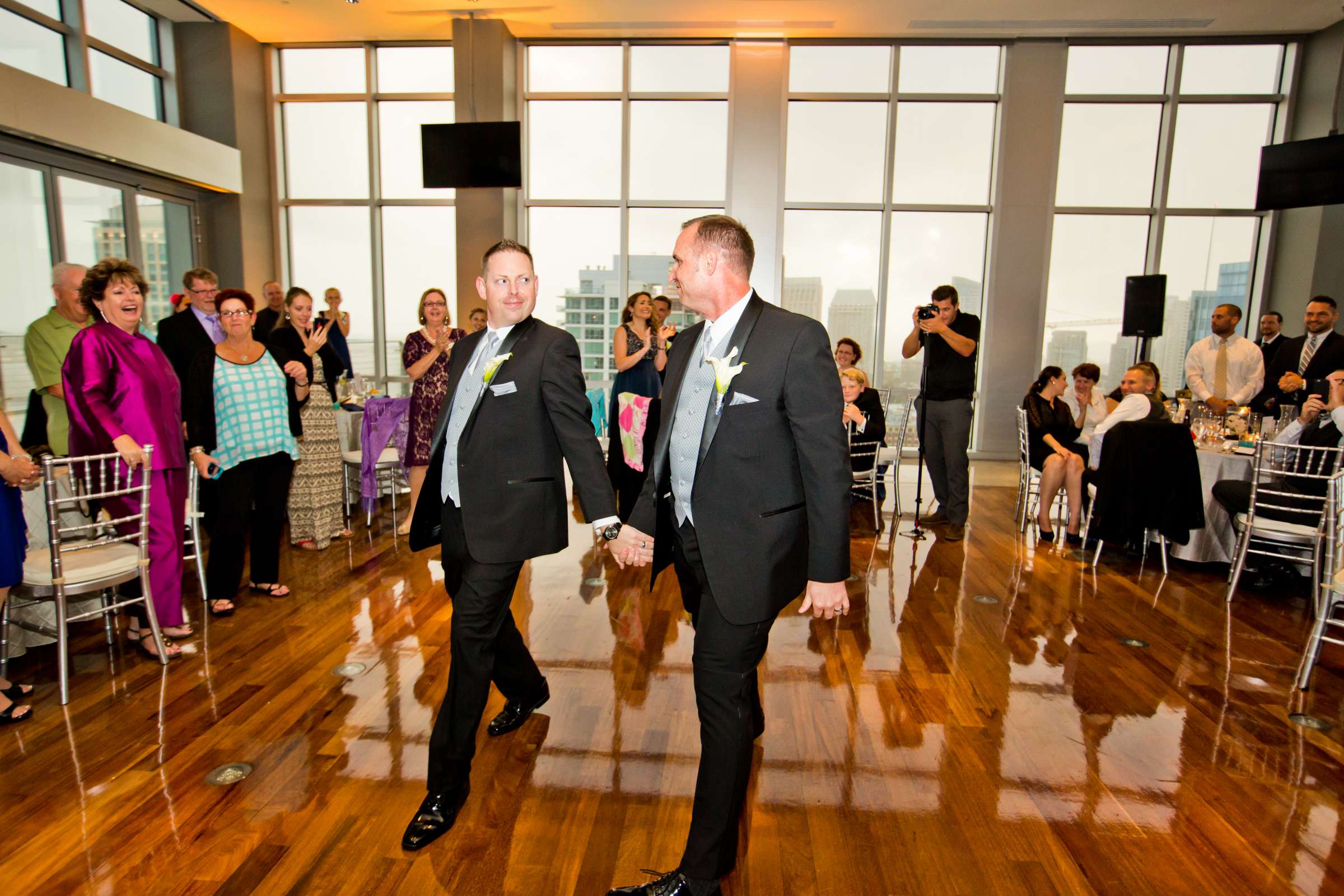 The Ultimate Skybox Wedding, Joshua and Robert Wedding Photo #40 by True Photography