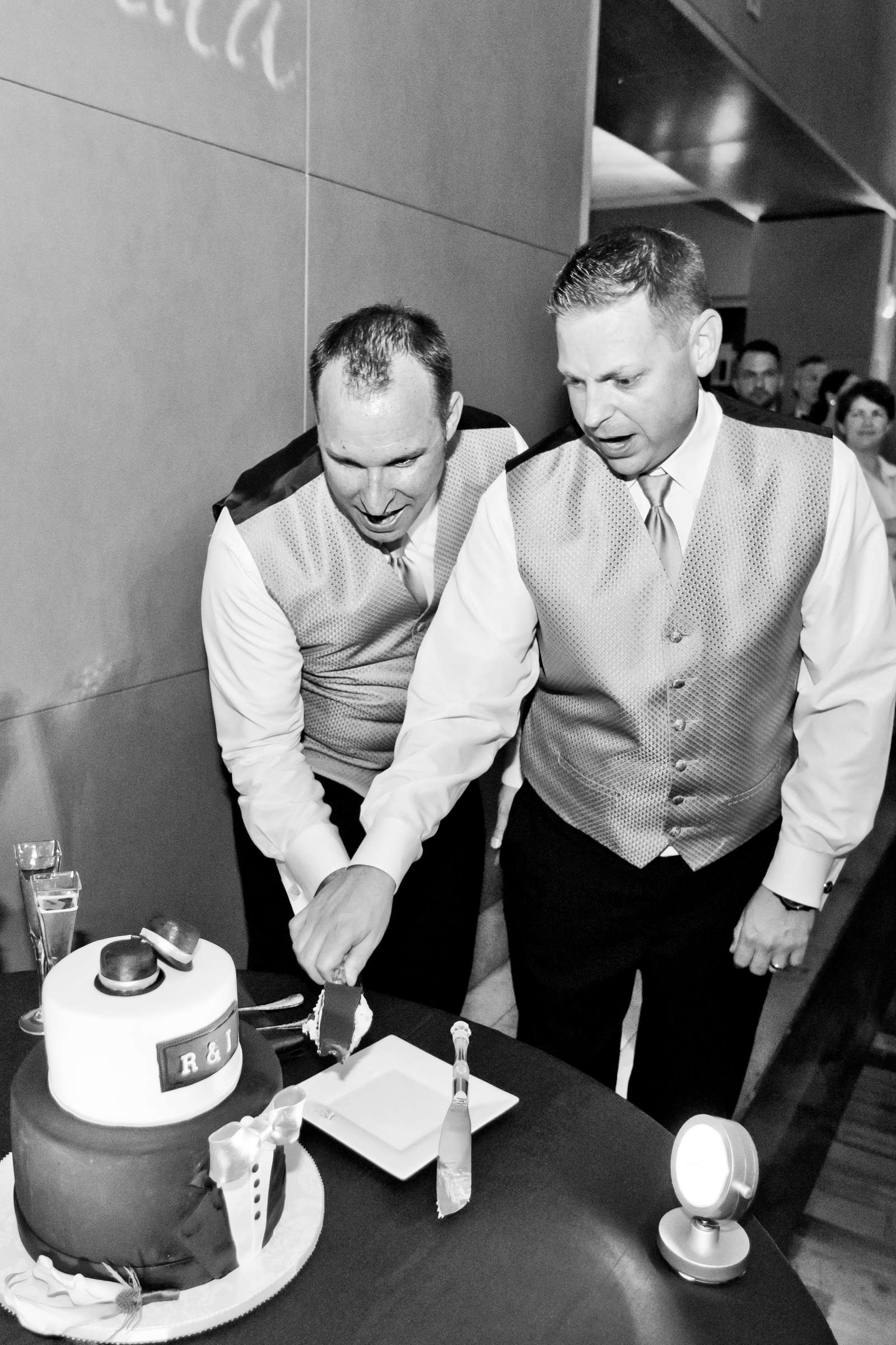 The Ultimate Skybox Wedding, Joshua and Robert Wedding Photo #46 by True Photography