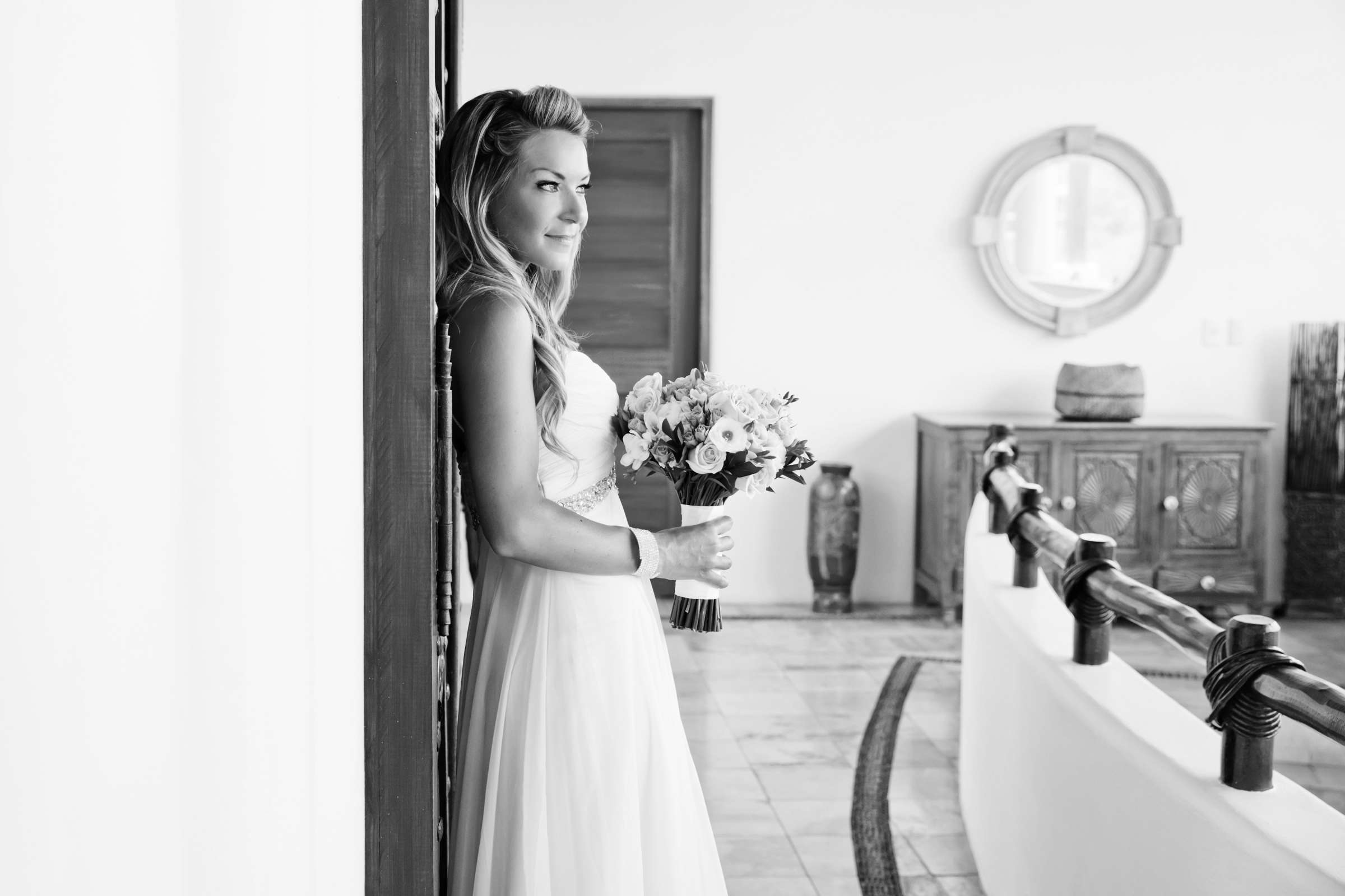 Bride at Exclusive Resorts Punta Mita Wedding, Natalie and Dustin Wedding Photo #42 by True Photography