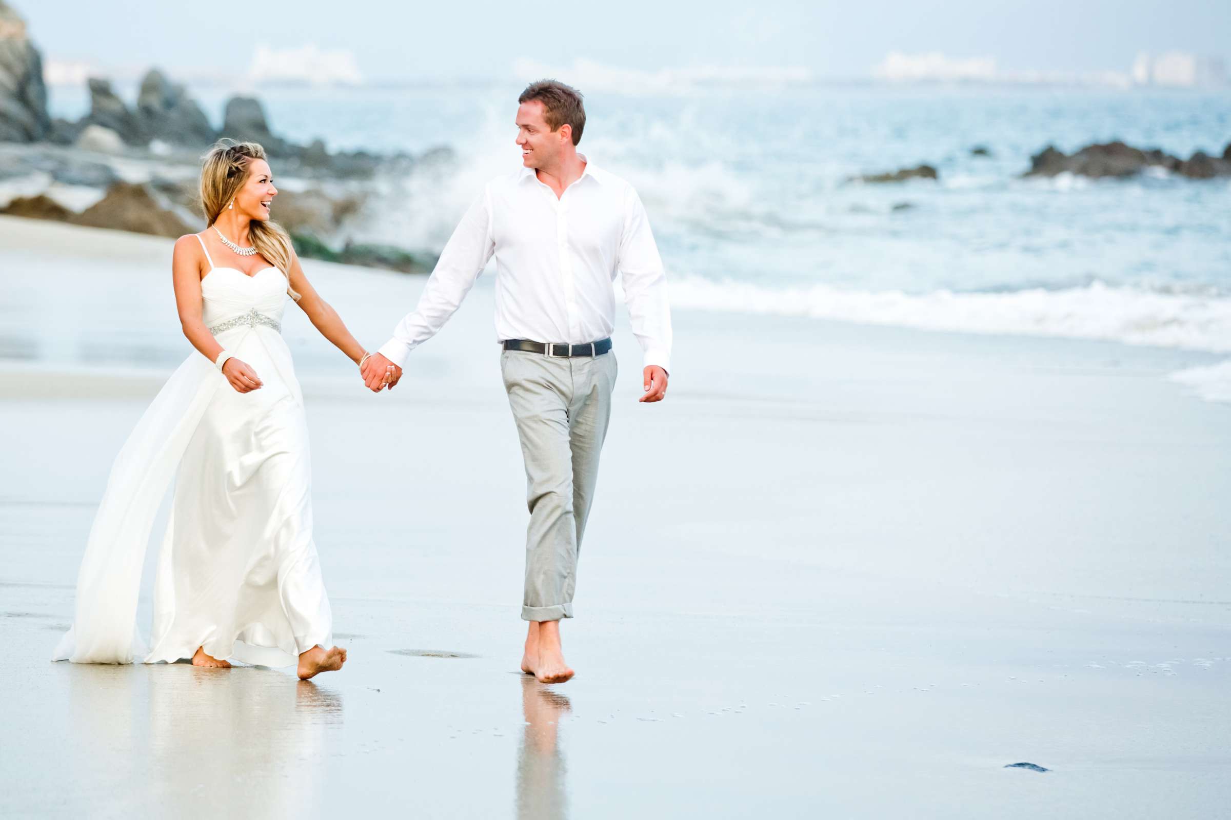 Beach at Exclusive Resorts Punta Mita Wedding, Natalie and Dustin Wedding Photo #6 by True Photography