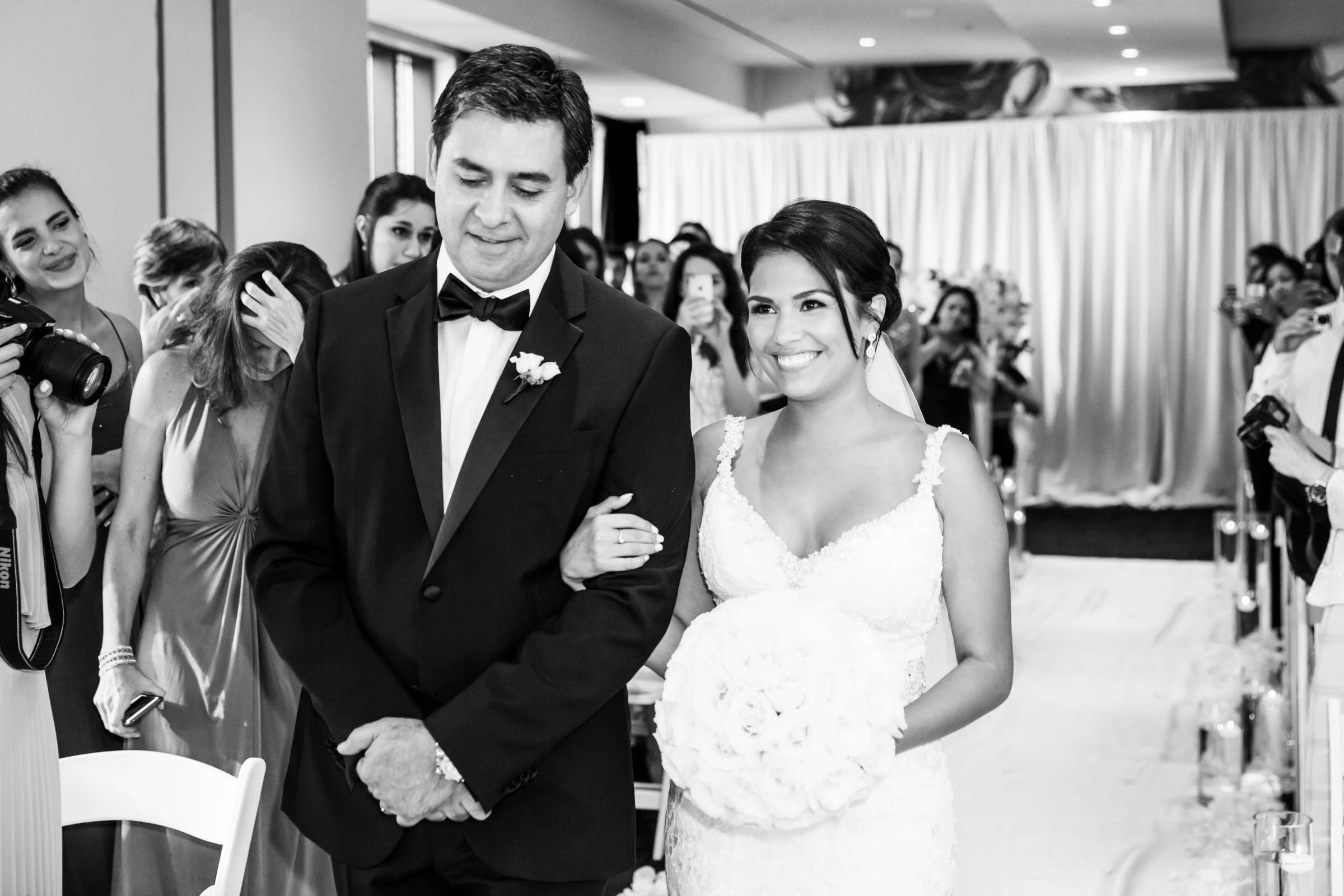 Hard Rock Hotel-San Diego Wedding coordinated by First Comes Love Weddings & Events, Jessica and Gregory Wedding Photo #52 by True Photography