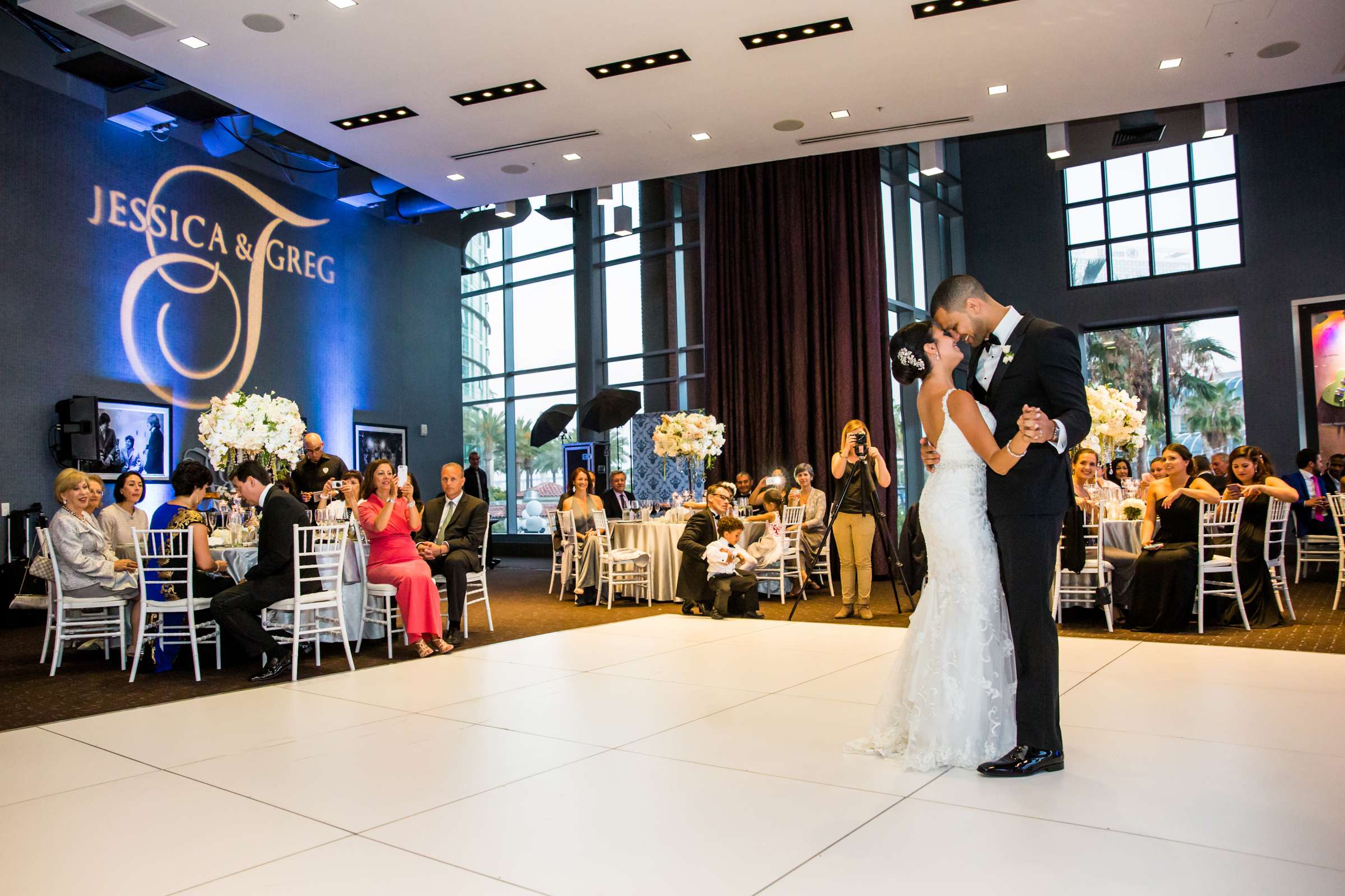 Hard Rock Hotel-San Diego Wedding coordinated by First Comes Love Weddings & Events, Jessica and Gregory Wedding Photo #77 by True Photography