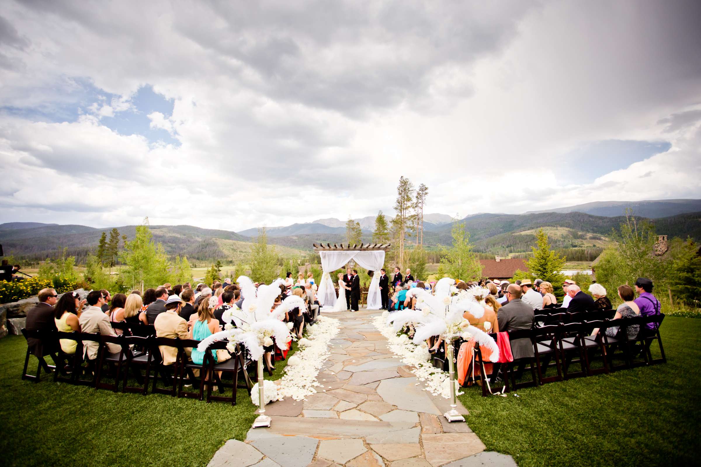 Devils Thumb Ranch Wedding coordinated by Cloud 9 Weddings & Events, Sheila and Mark Wedding Photo #13 by True Photography