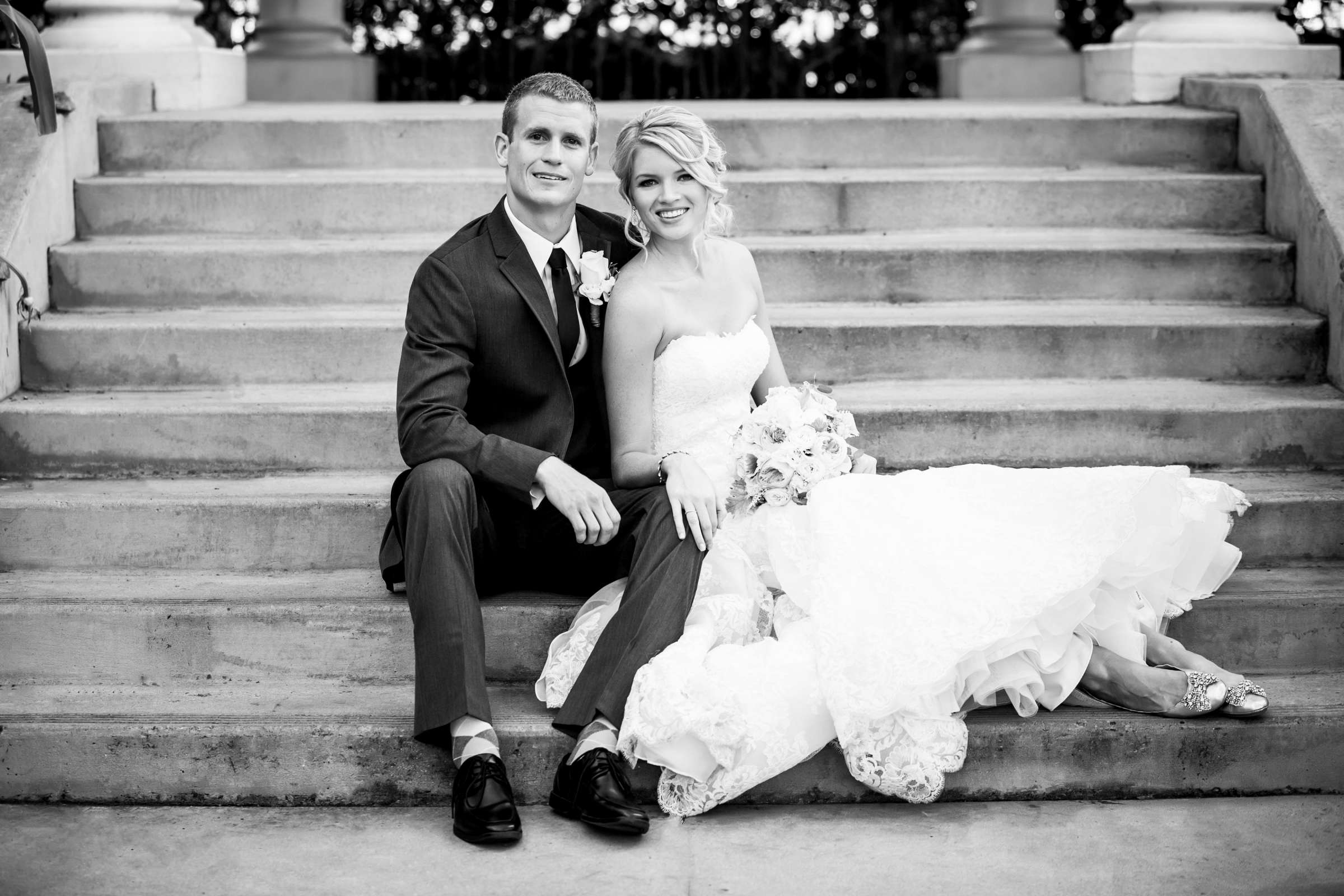 Formal Portrait at The Prado Wedding coordinated by First Comes Love Weddings & Events, Kelly and James Wedding Photo #173027 by True Photography