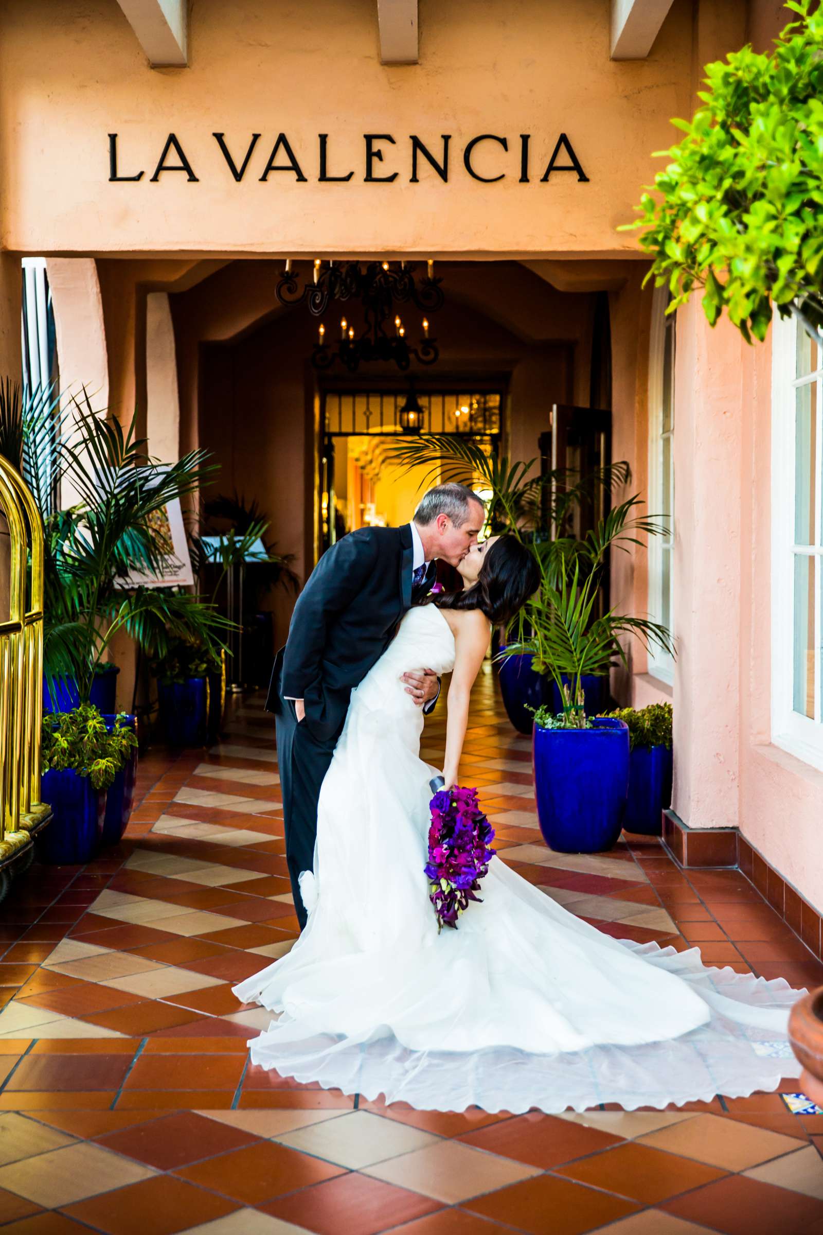 La Valencia Wedding coordinated by CZ Events, Samantha and Brian Wedding Photo #78 by True Photography