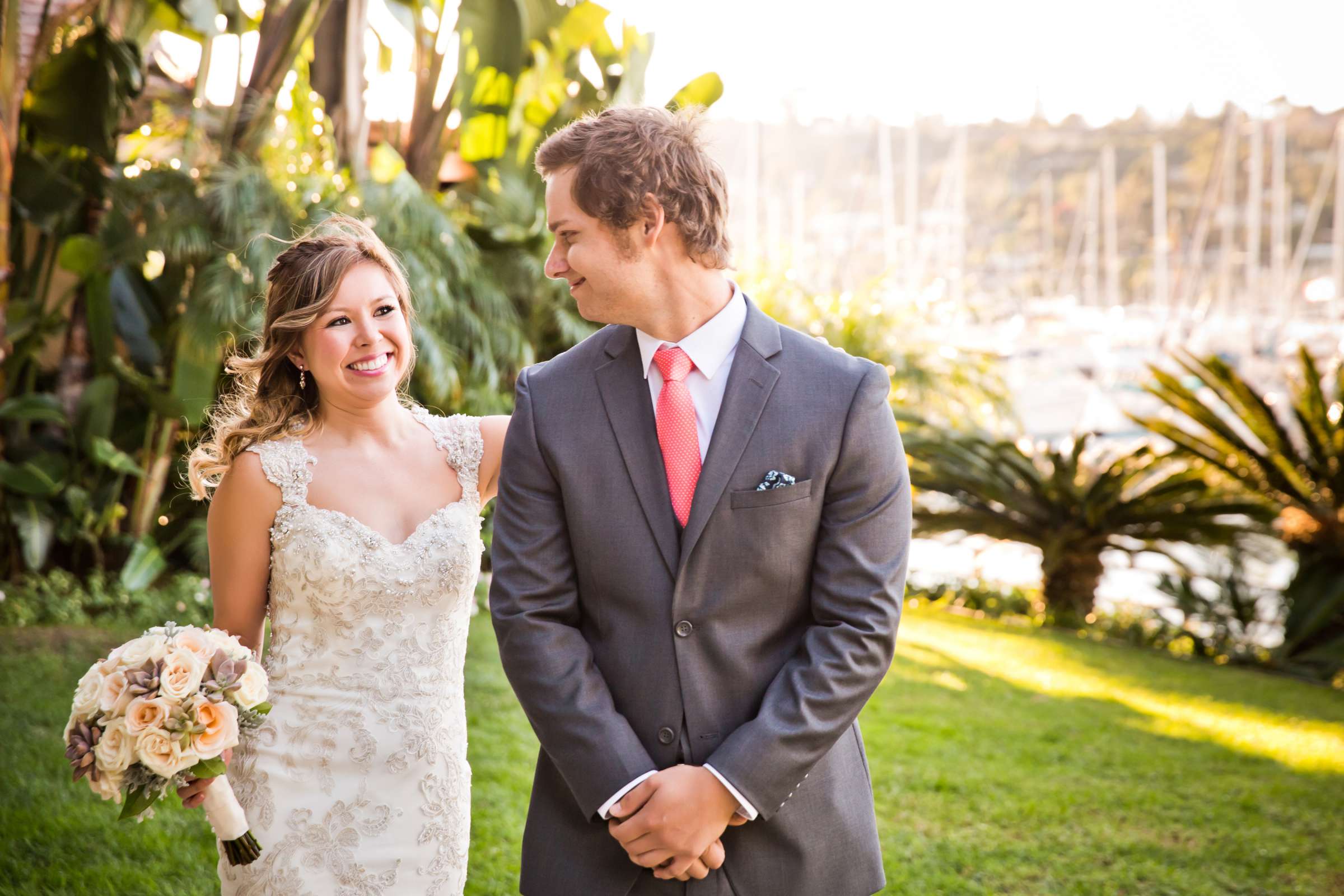 Ocean View Room Wedding, Nicole and River Wedding Photo #185084 by True Photography