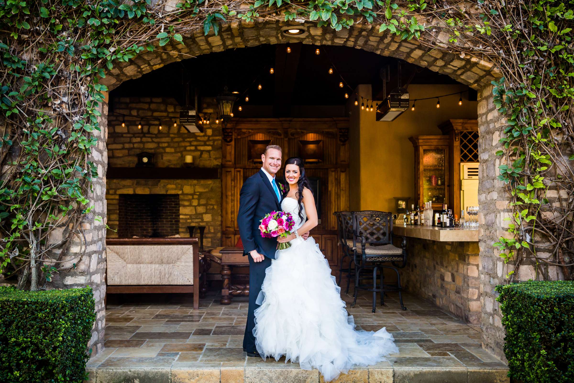 Las Olivas Estates Wedding coordinated by Anchored By Love, Ashley and Jeffery Wedding Photo #2 by True Photography