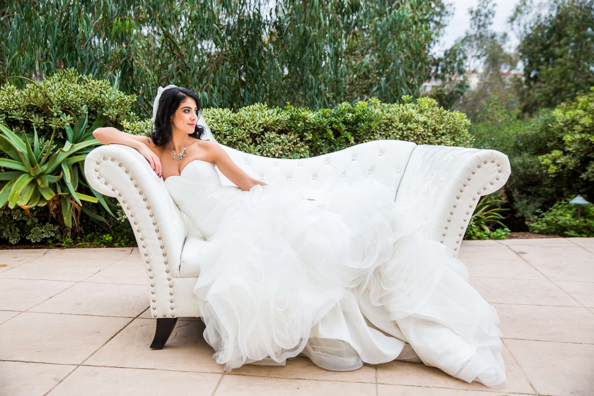 Bride, Stylized Portrait, Photographers Favorite at Park Hyatt Aviara Wedding coordinated by Delicate Details, Ashley and Scott Wedding Photo #1 by True Photography