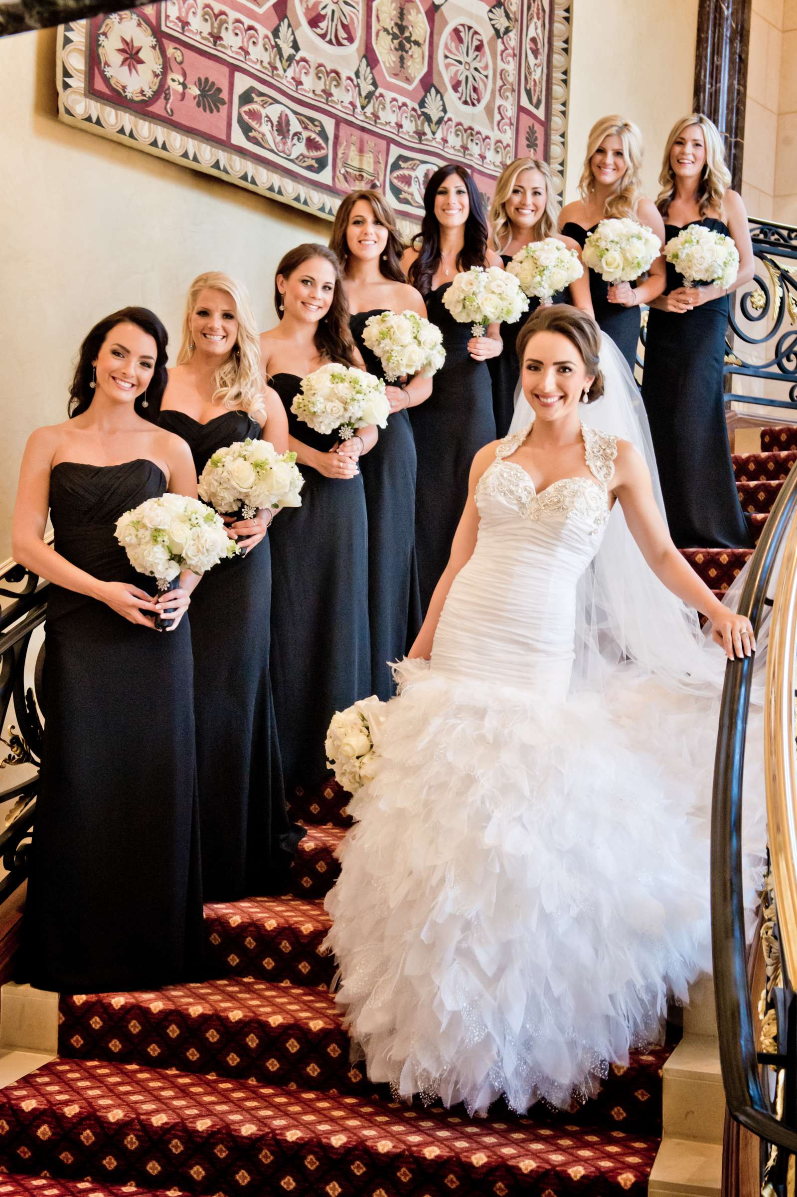Fairmont Grand Del Mar Wedding coordinated by Details Defined, Erika and Robert Wedding Photo #37 by True Photography