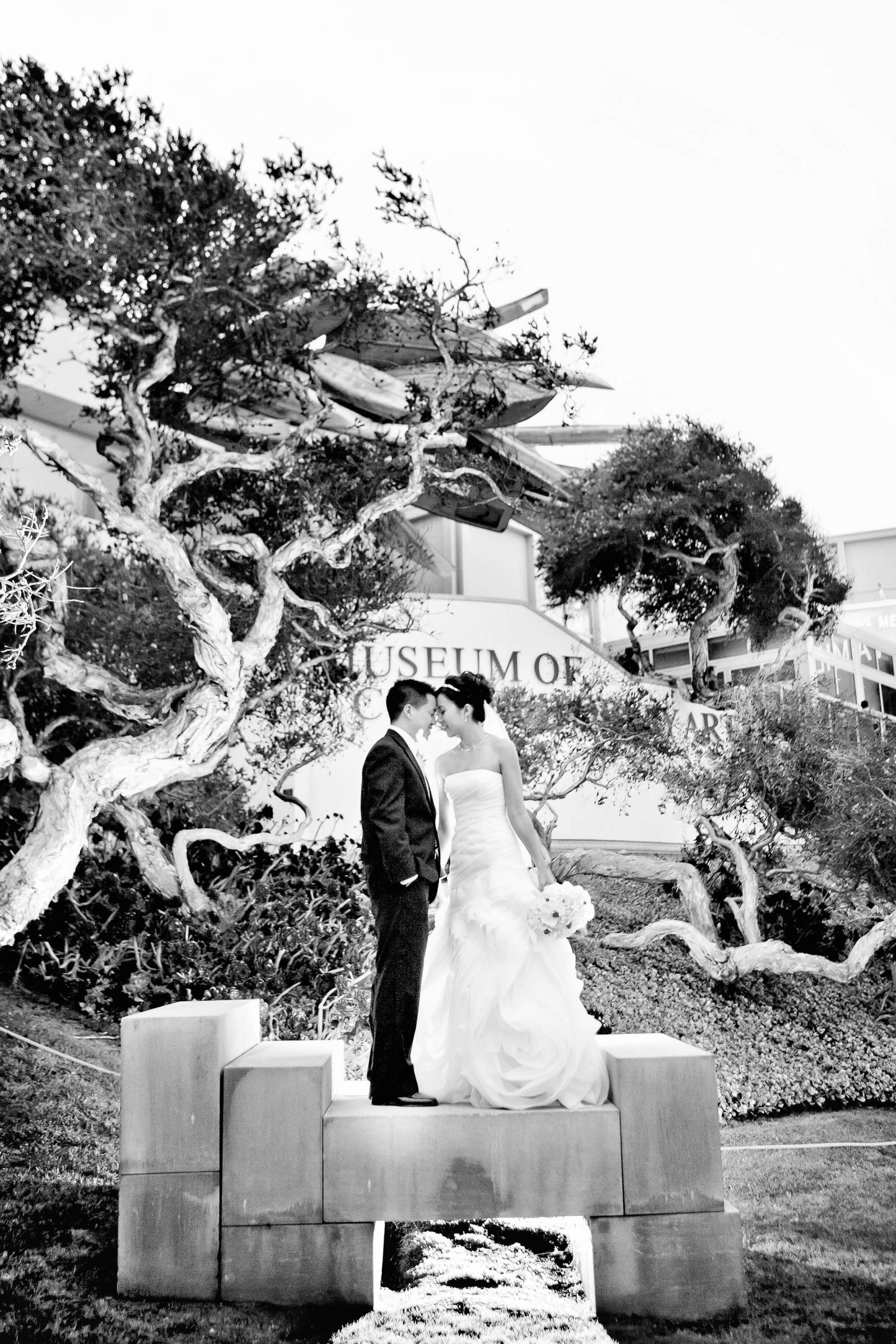 Museum of Contemporary Art-La Jolla Wedding coordinated by Behind the Bride, Vanessa and Len Wedding Photo #200175 by True Photography