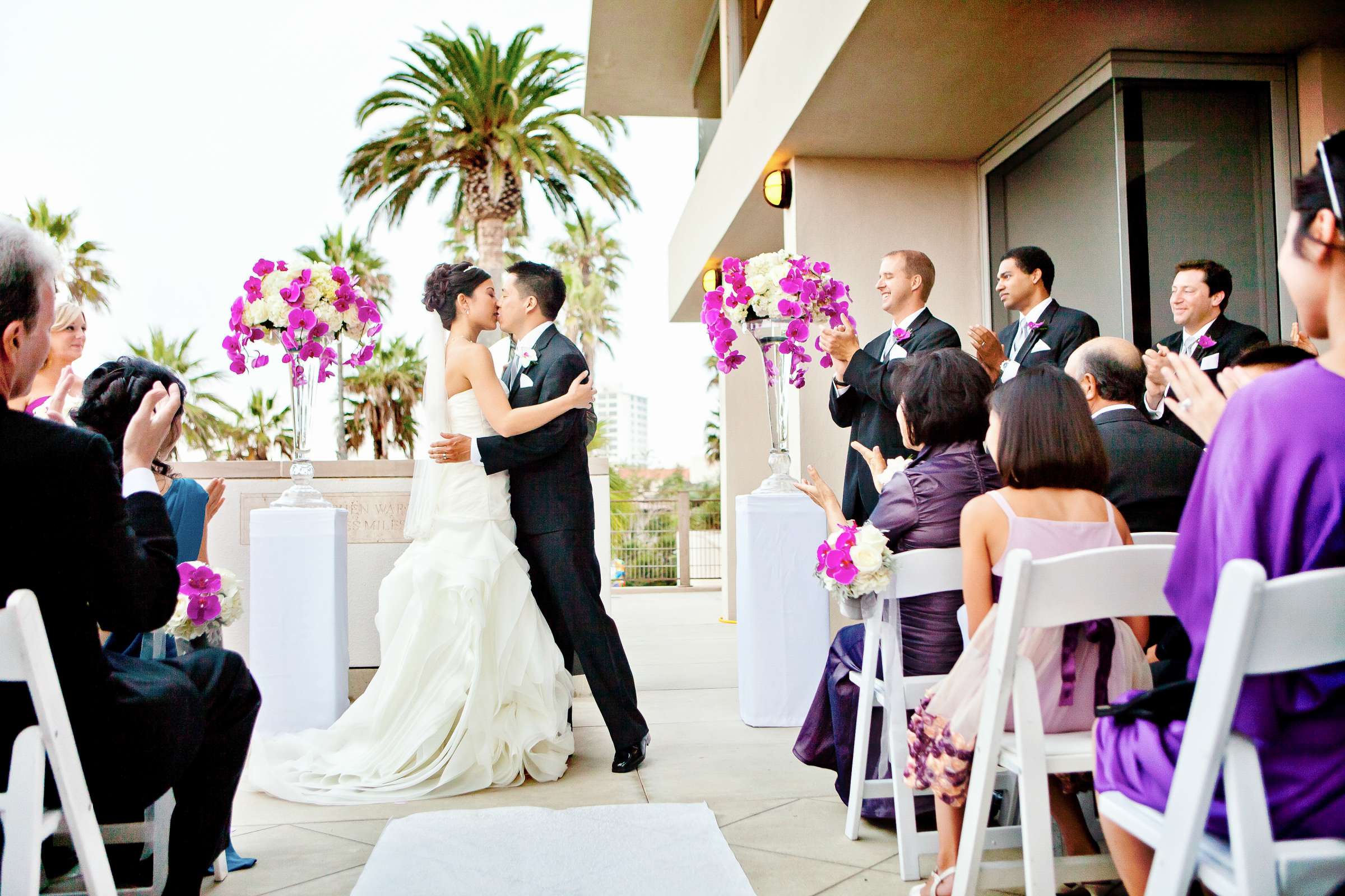 Museum of Contemporary Art-La Jolla Wedding coordinated by Behind the Bride, Vanessa and Len Wedding Photo #200242 by True Photography
