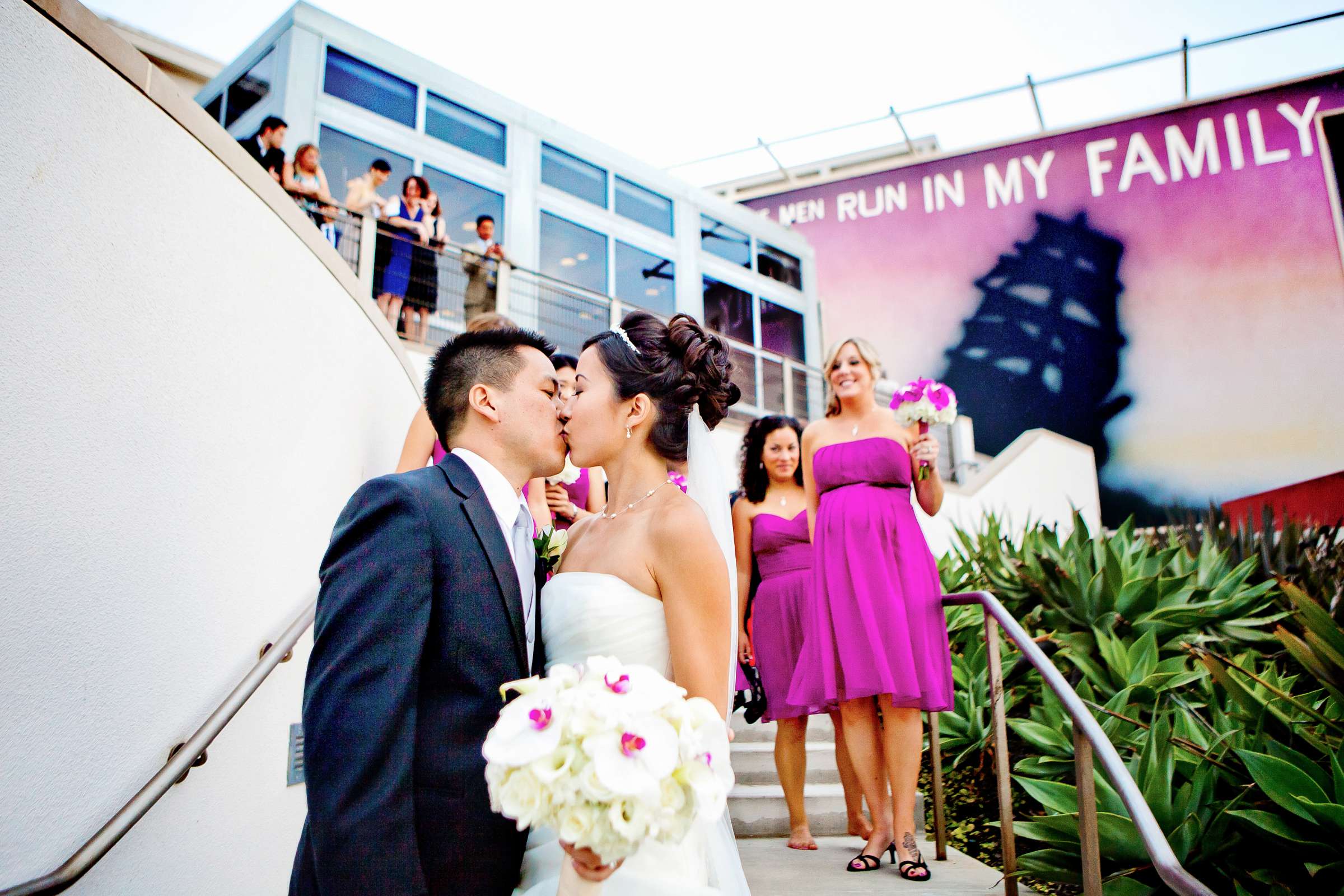 Museum of Contemporary Art-La Jolla Wedding coordinated by Behind the Bride, Vanessa and Len Wedding Photo #200246 by True Photography
