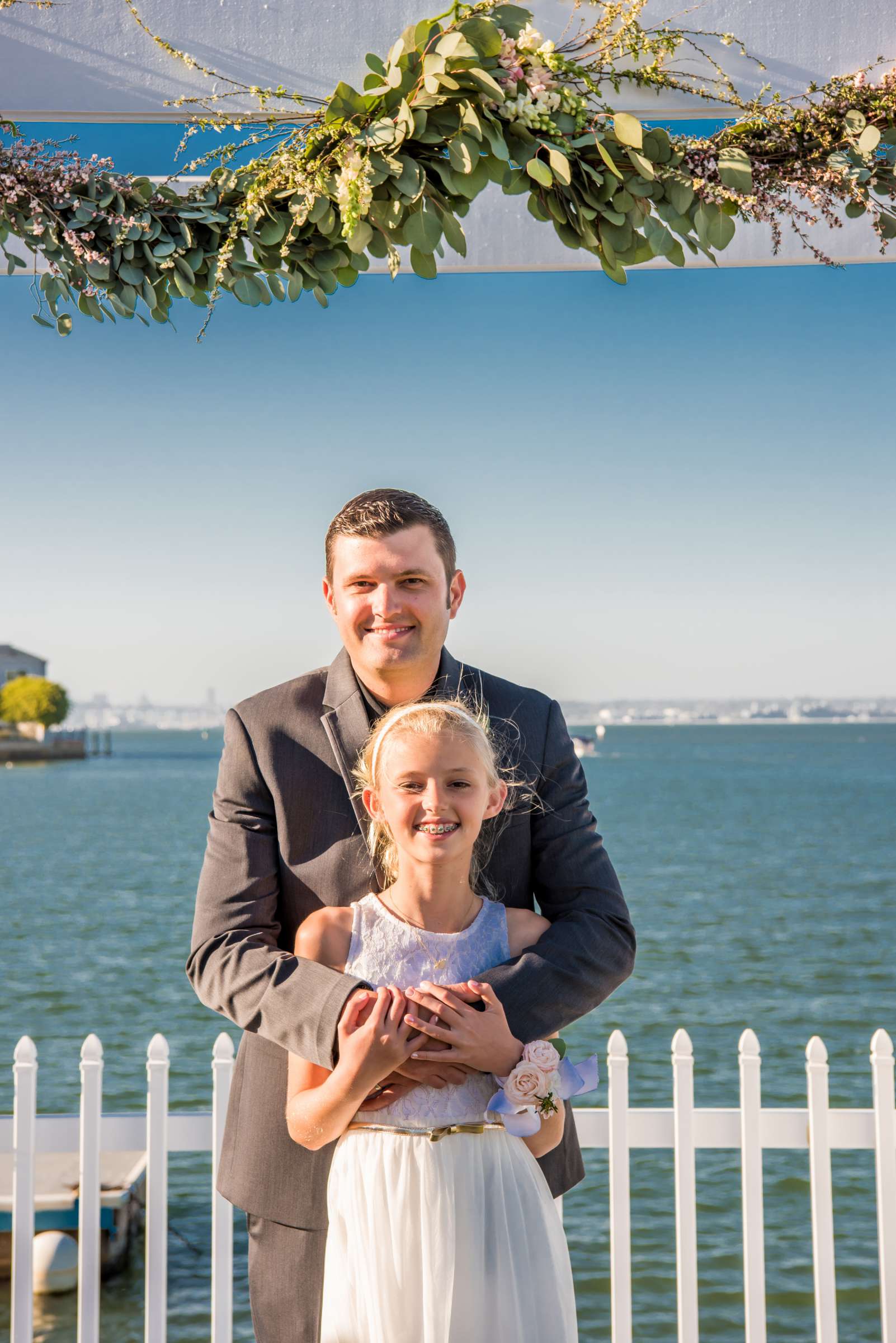 Coronado Cays Yacht Club Wedding coordinated by Creative Affairs Inc, Carylie and Kasey Wedding Photo #61 by True Photography