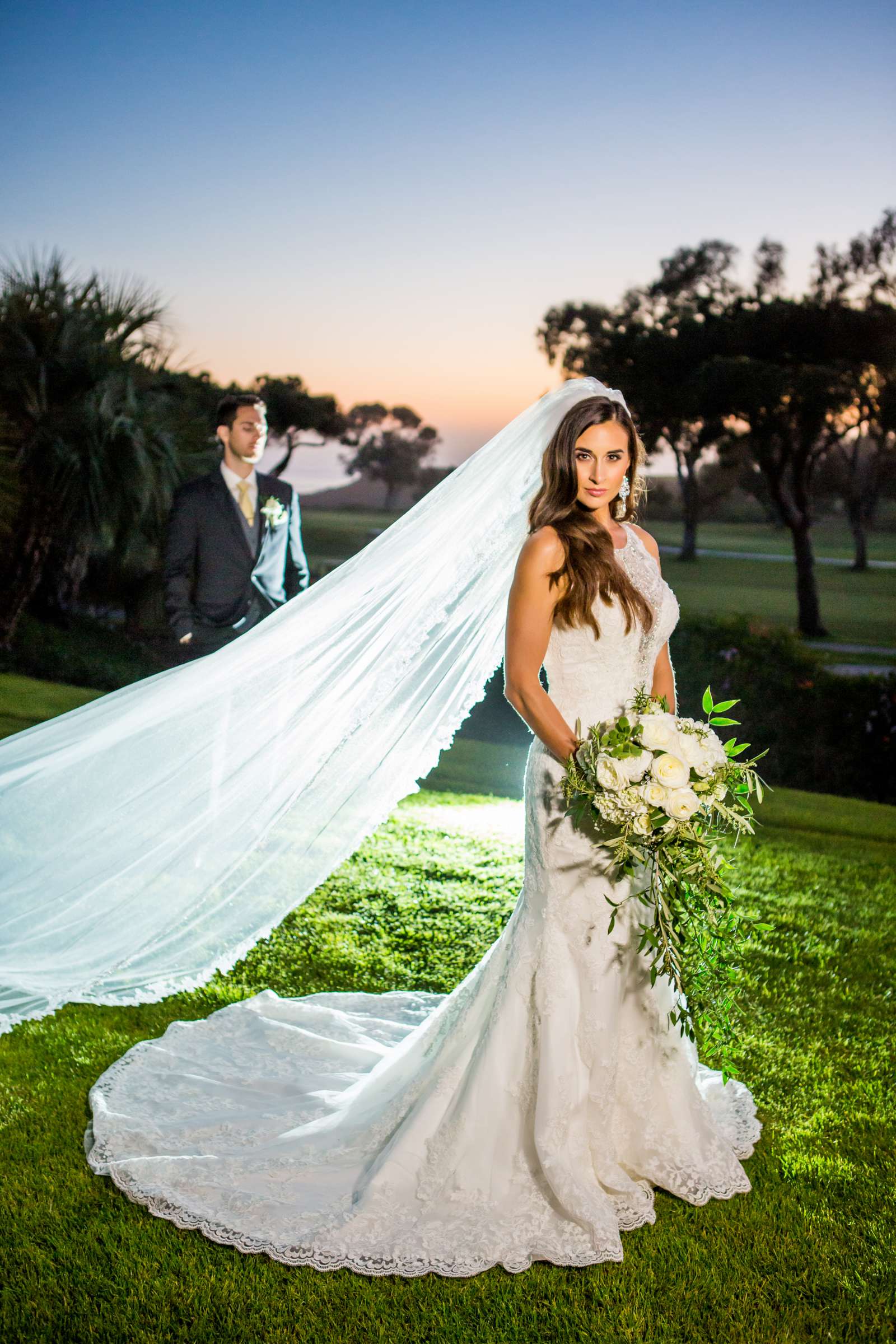 Bride at Hilton La Jolla Torrey Pines Wedding coordinated by La Dolce Idea, Christina and Eric Wedding Photo #212948 by True Photography