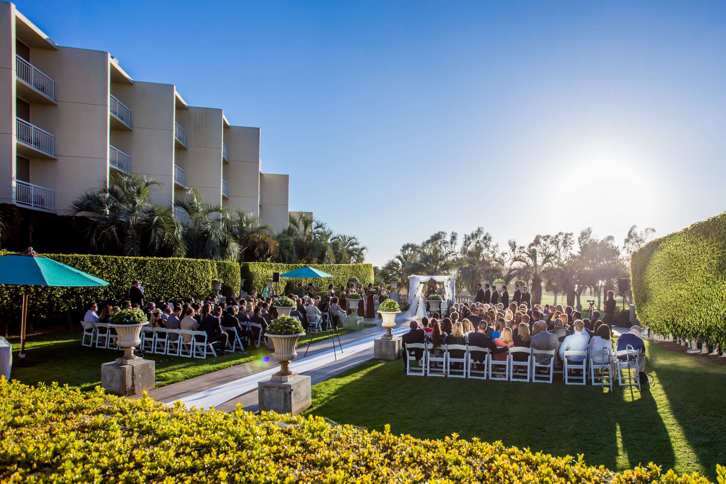 Hilton La Jolla Torrey Pines Wedding coordinated by La Dolce Idea, Christina and Eric Wedding Photo #212984 by True Photography