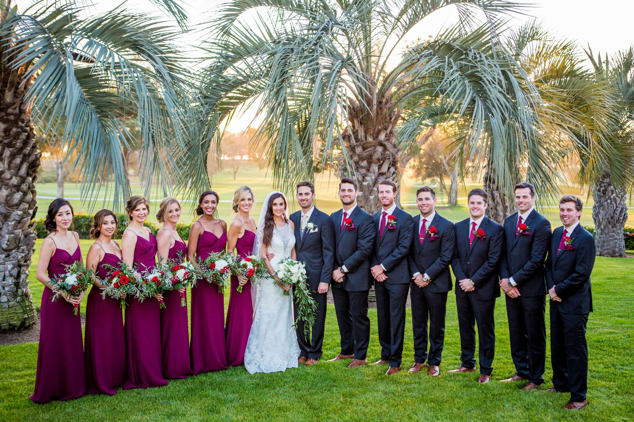 Hilton La Jolla Torrey Pines Wedding coordinated by La Dolce Idea, Christina and Eric Wedding Photo #212990 by True Photography