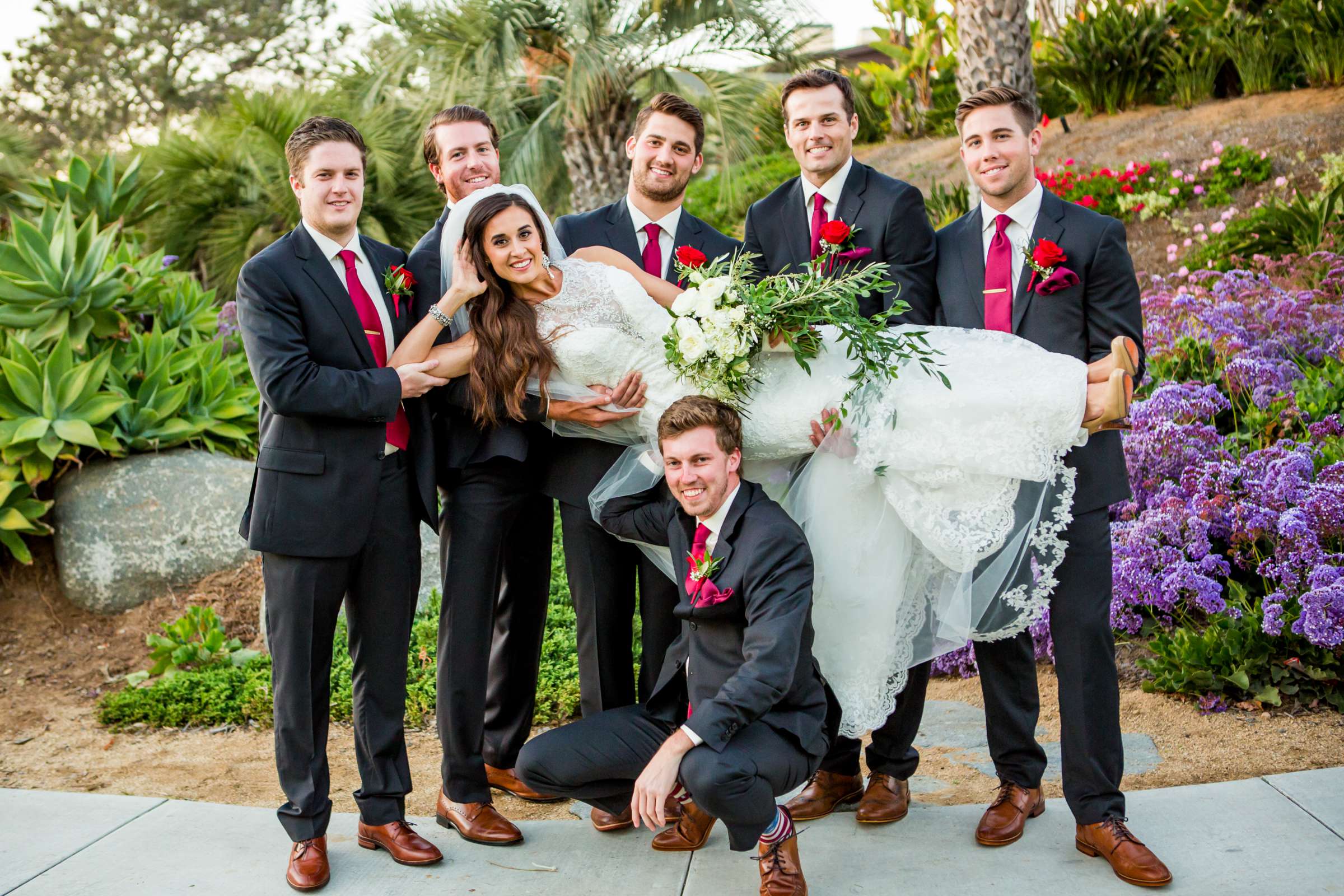 Hilton La Jolla Torrey Pines Wedding coordinated by La Dolce Idea, Christina and Eric Wedding Photo #212992 by True Photography